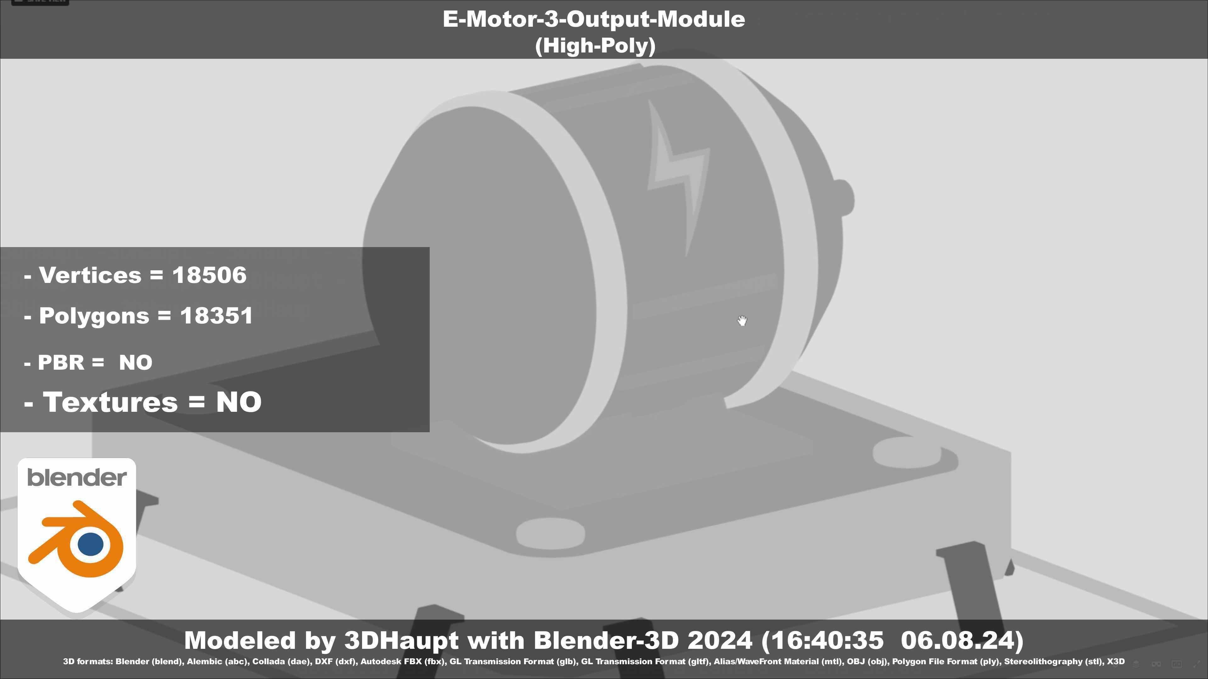 E-Motor-3-Output-Module 3D model_125