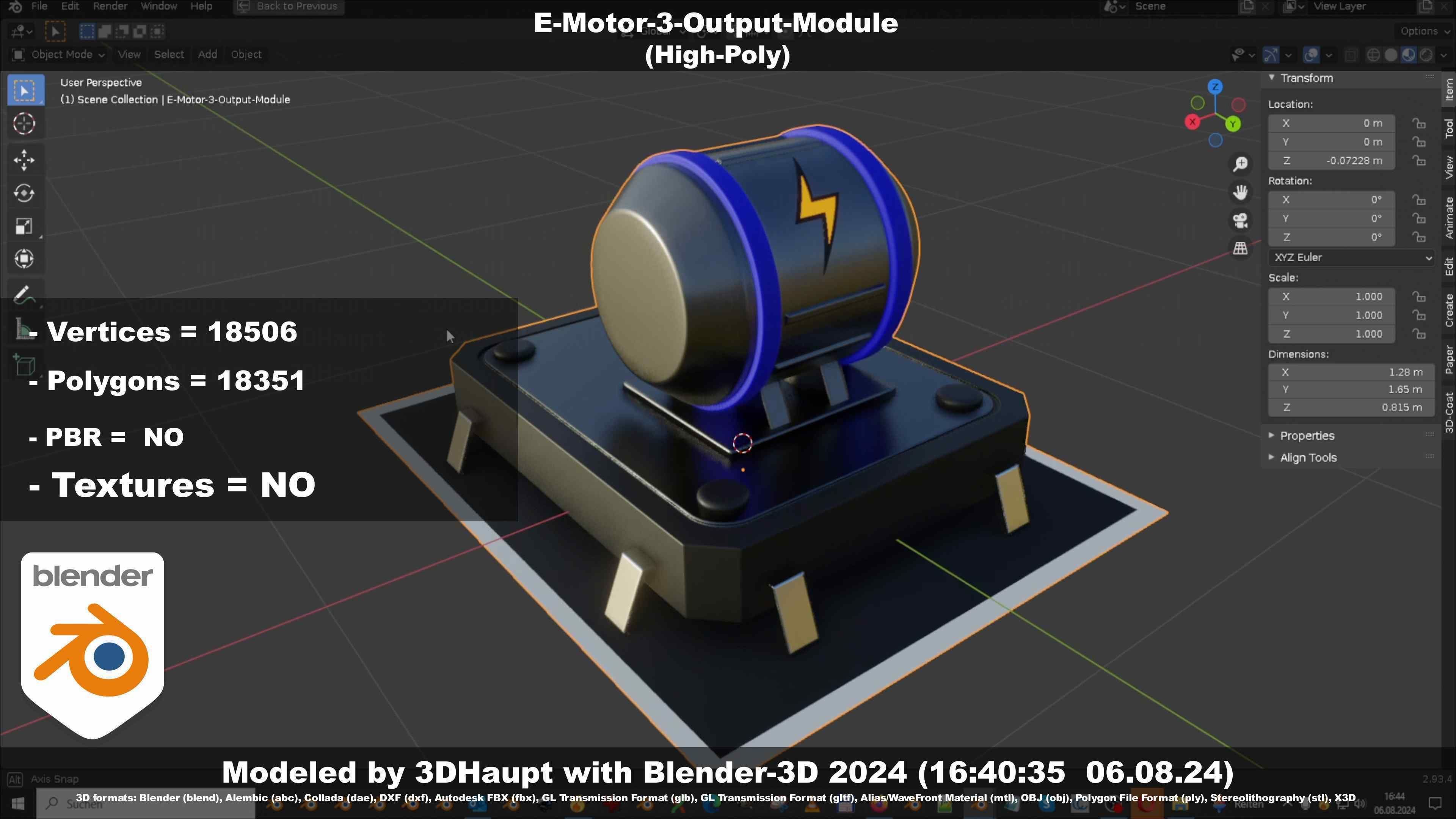 E-Motor-3-Output-Module 3D model_134