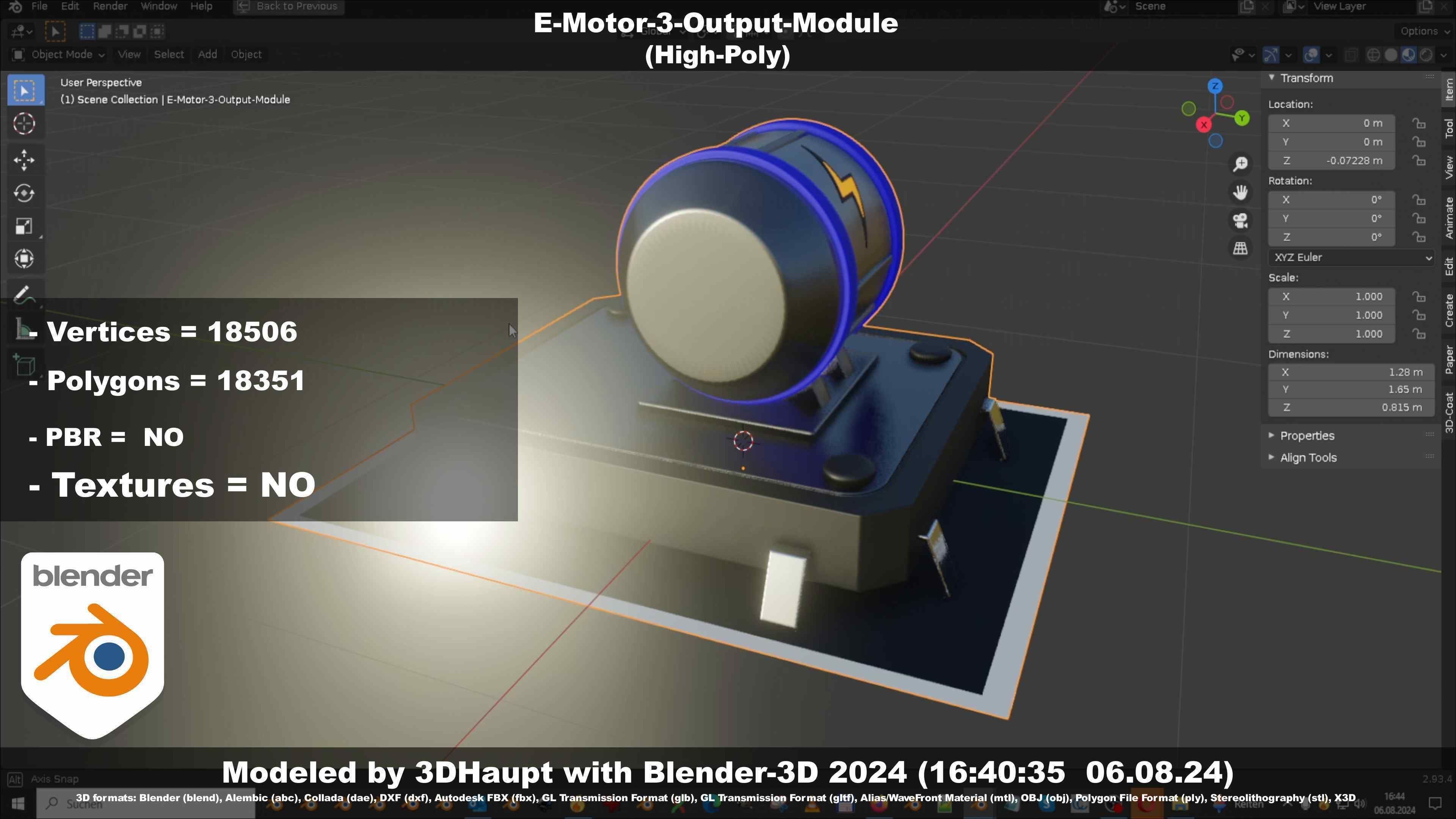 E-Motor-3-Output-Module 3D model_91
