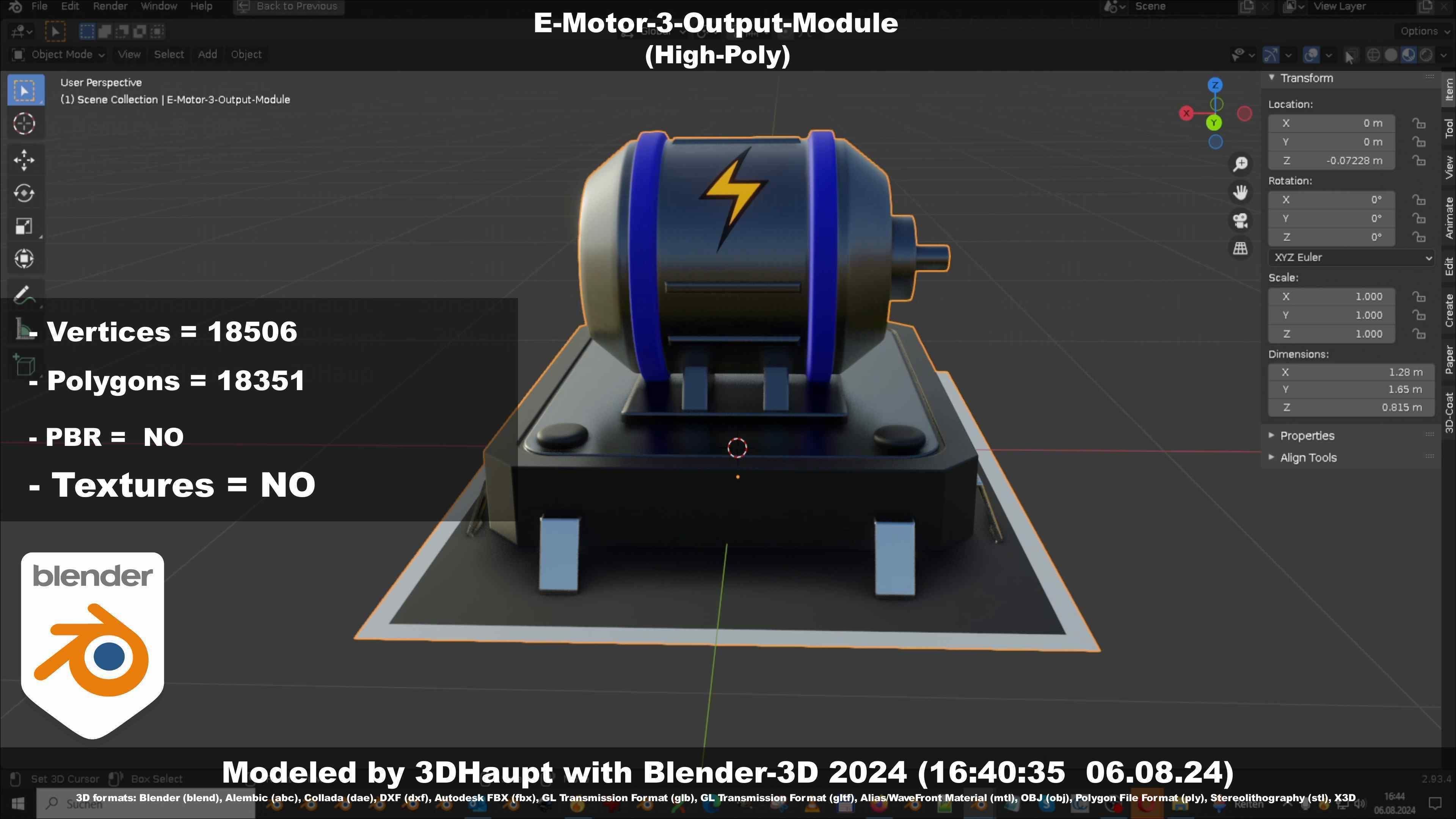 E-Motor-3-Output-Module 3D model_135