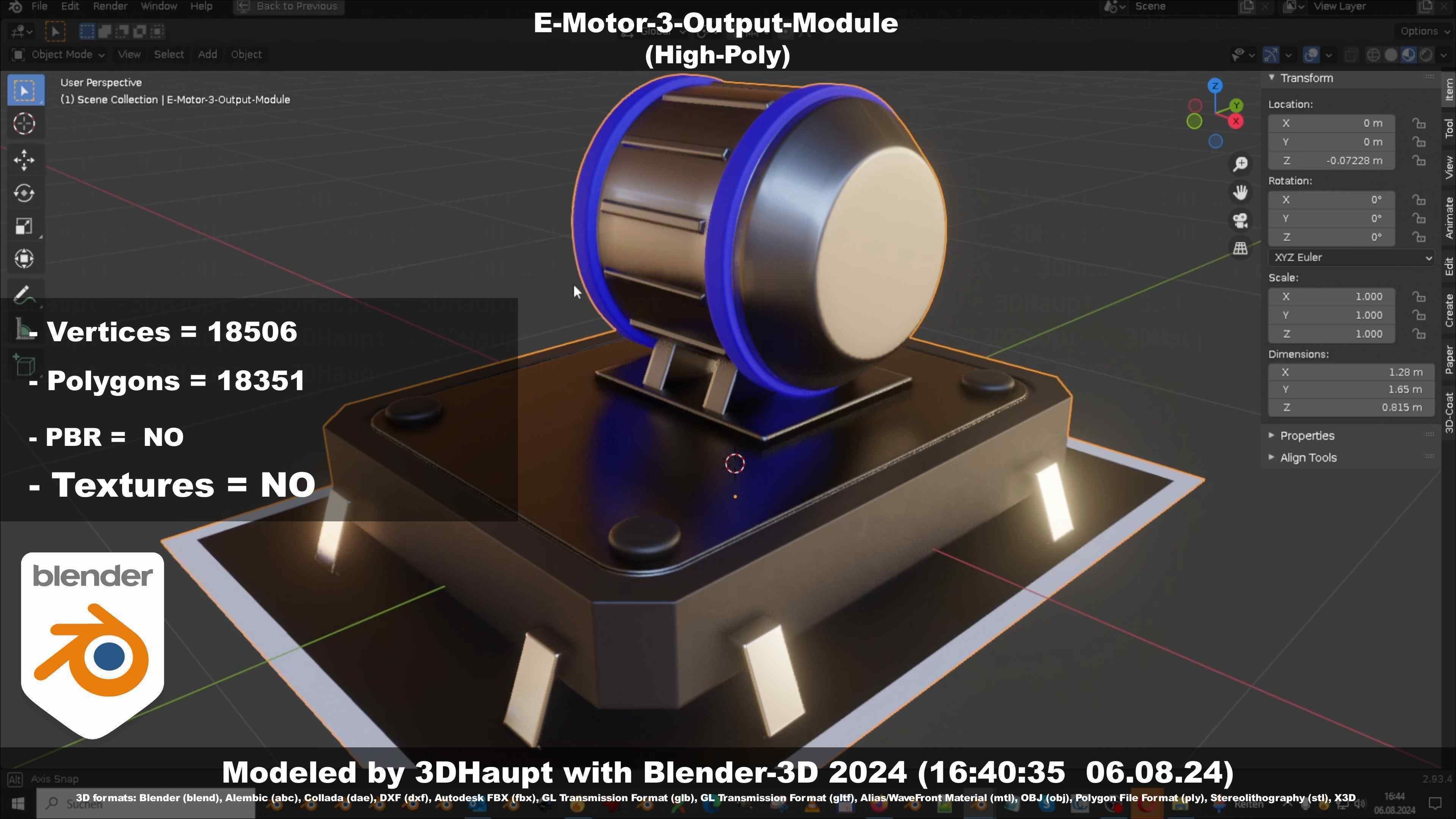 E-Motor-3-Output-Module 3D model_89