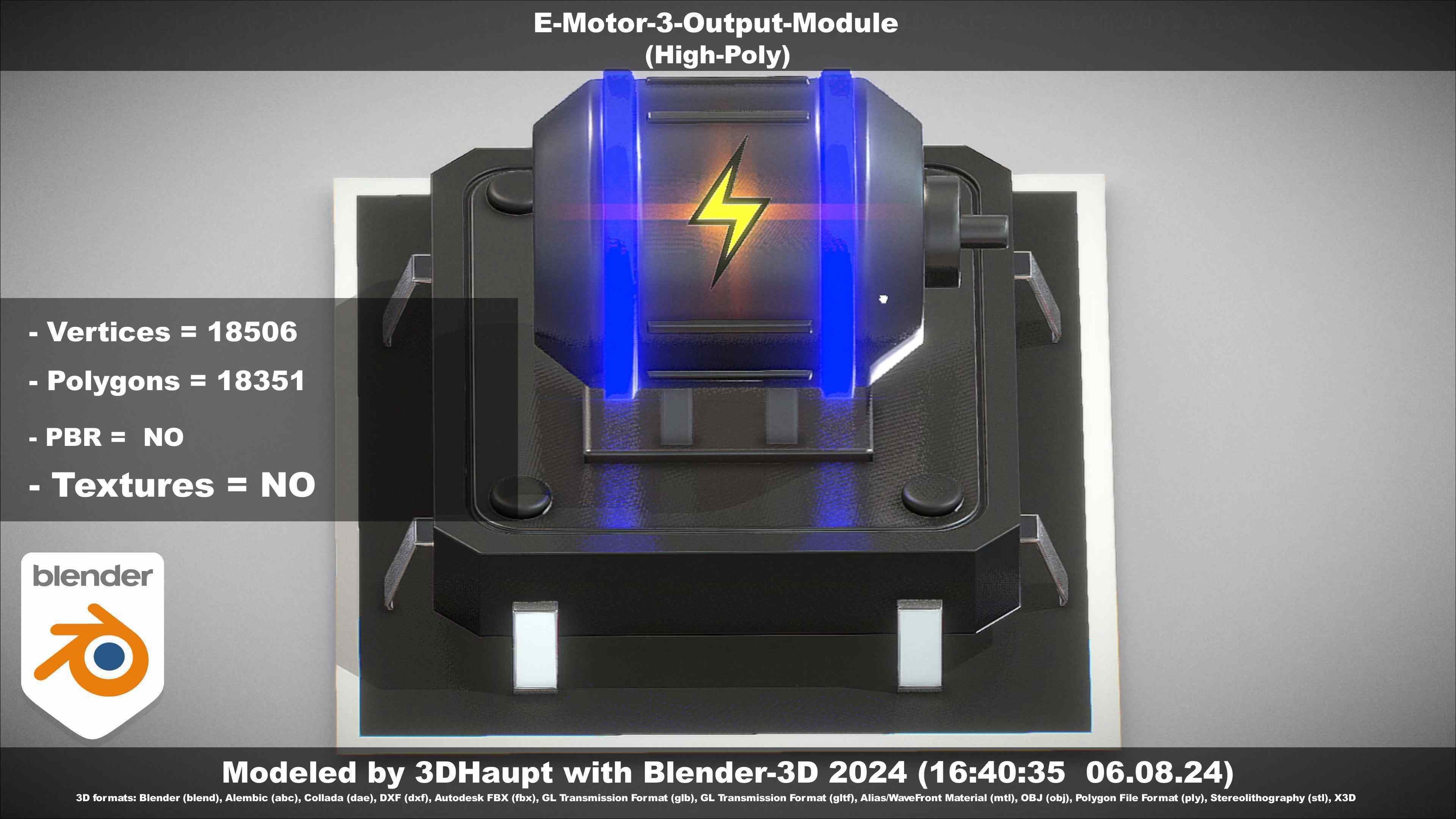 E-Motor-3-Output-Module 3D model_57