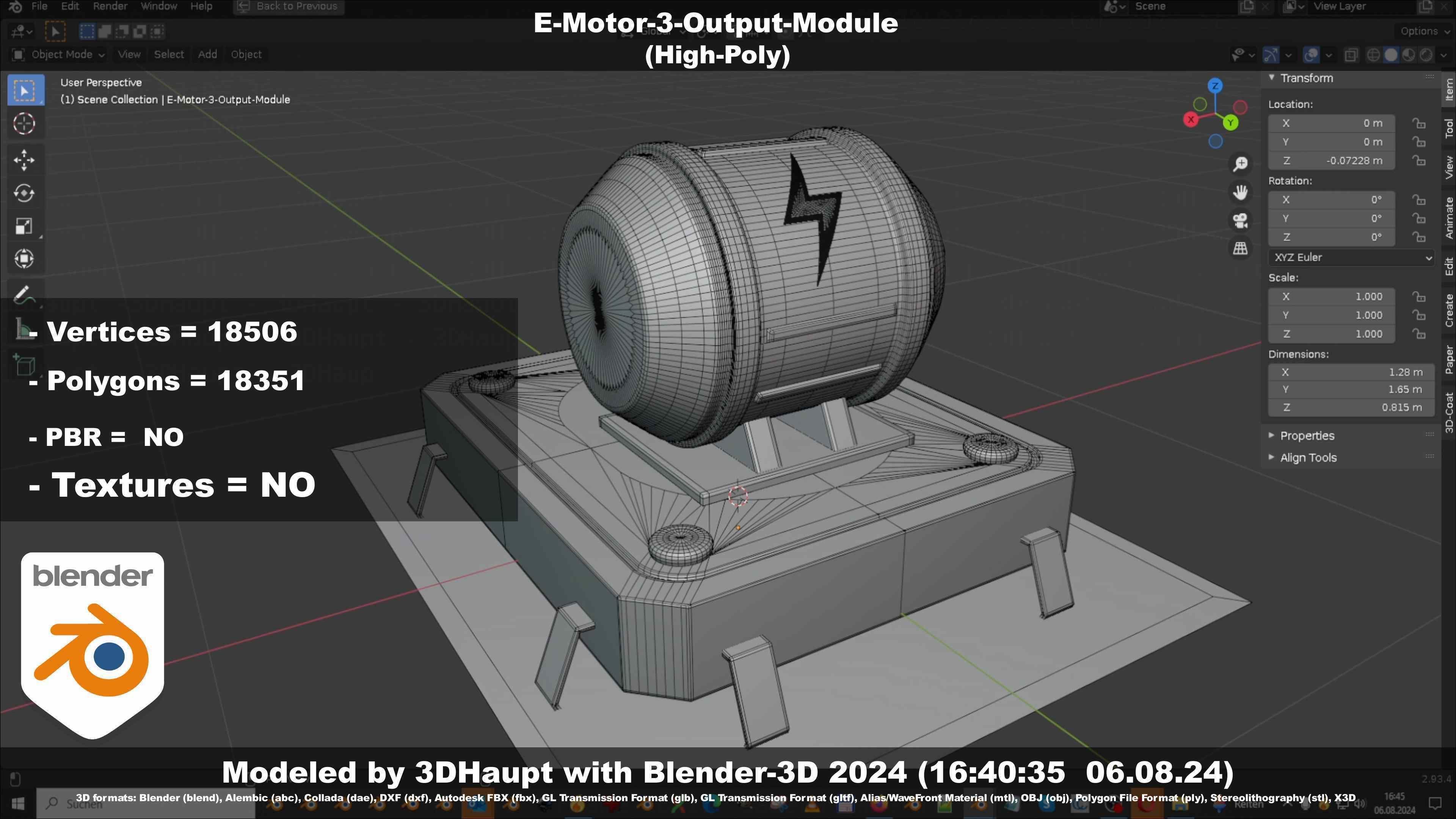 E-Motor-3-Output-Module 3D model_112