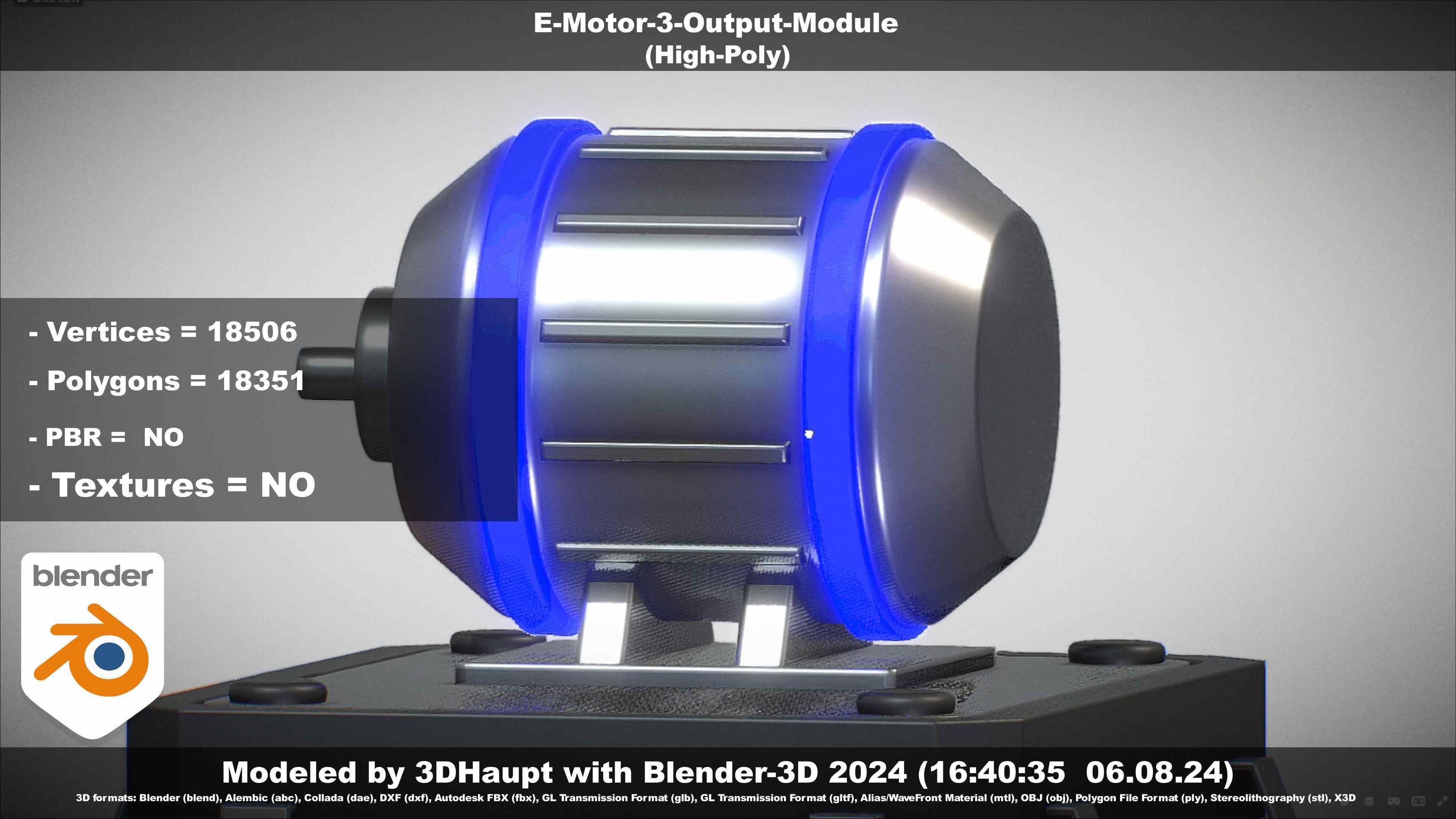 E-Motor-3-Output-Module 3D model_119