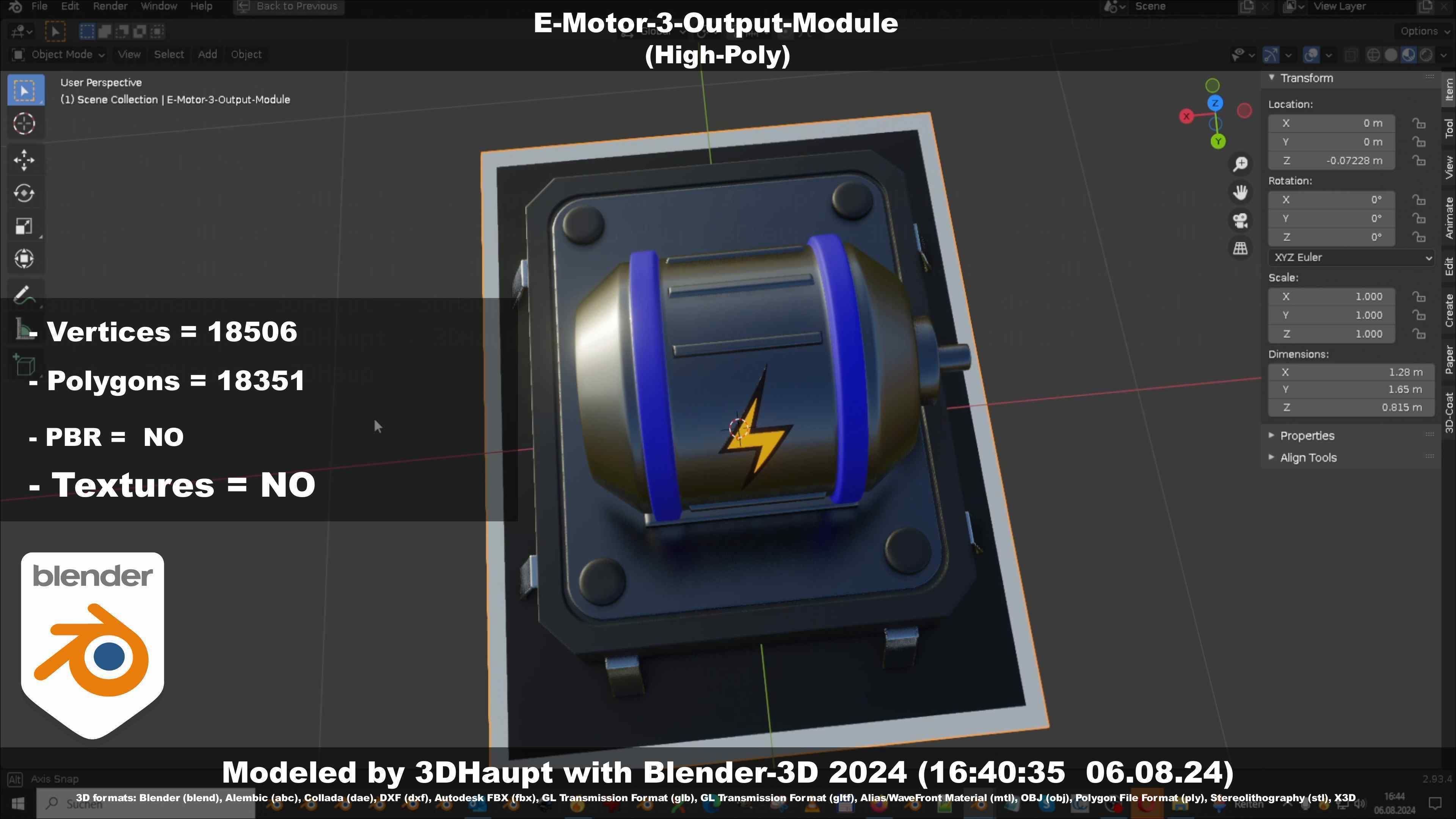 E-Motor-3-Output-Module 3D model_92