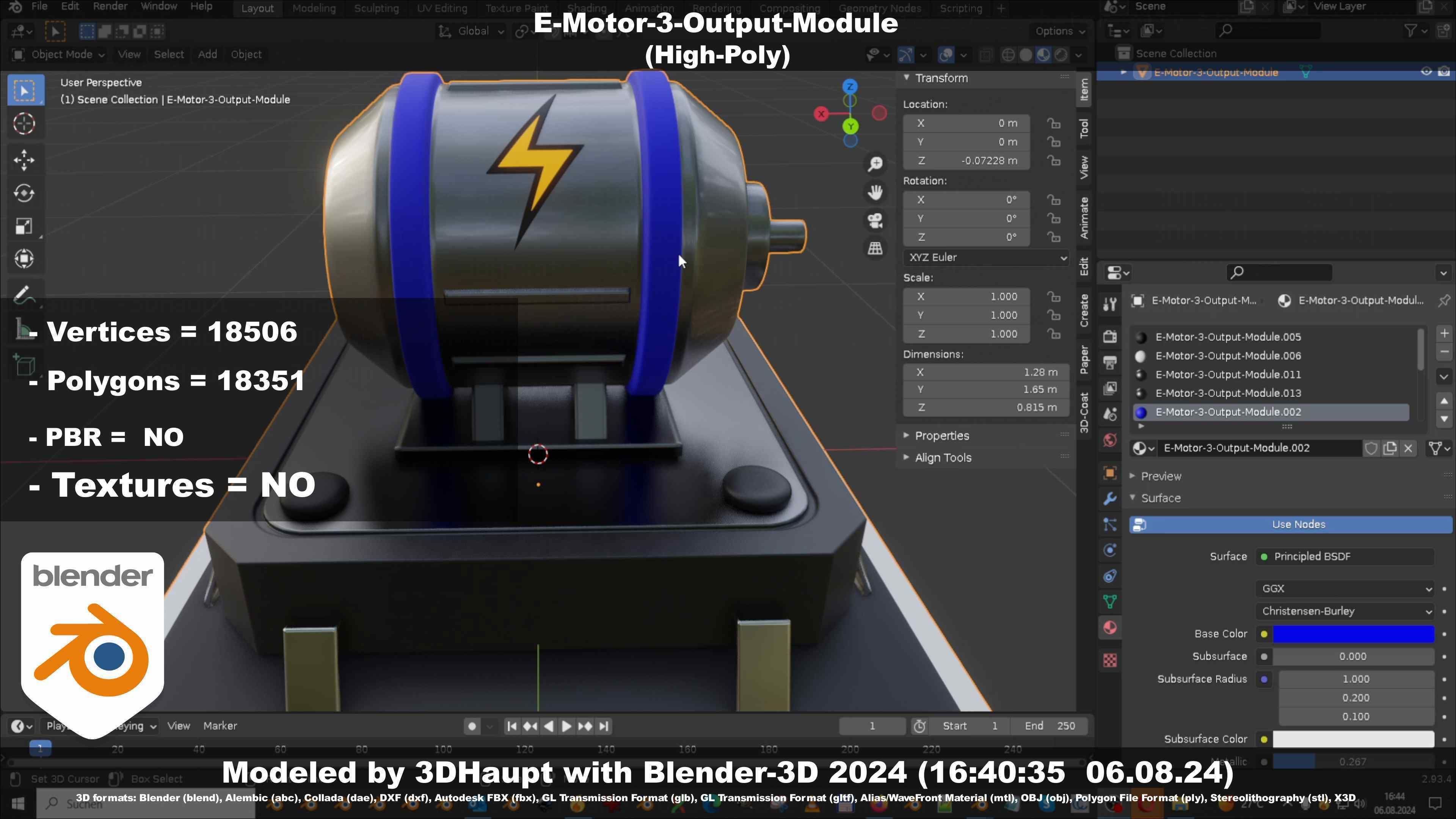 E-Motor-3-Output-Module 3D model_82
