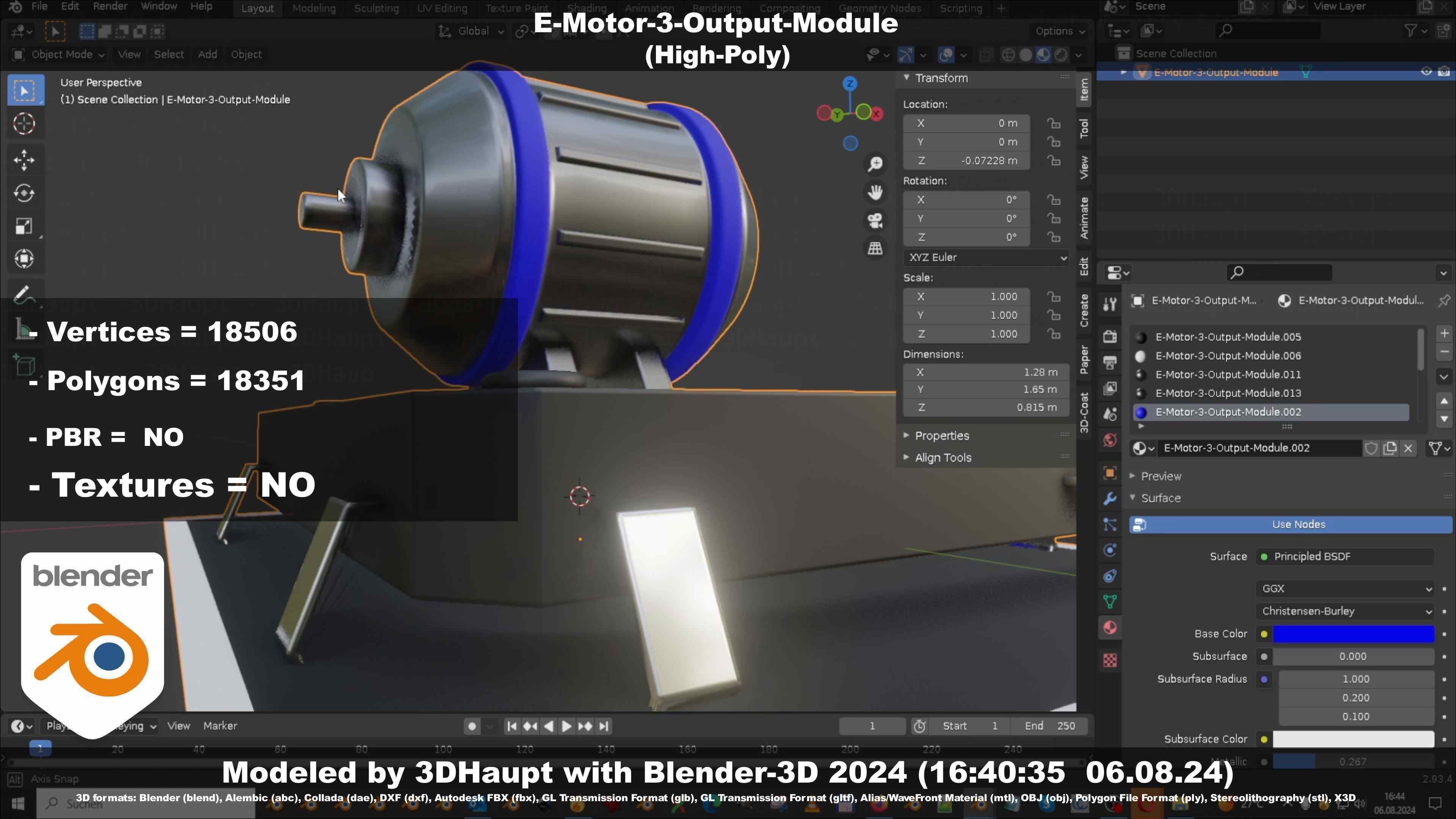 E-Motor-3-Output-Module 3D model_83