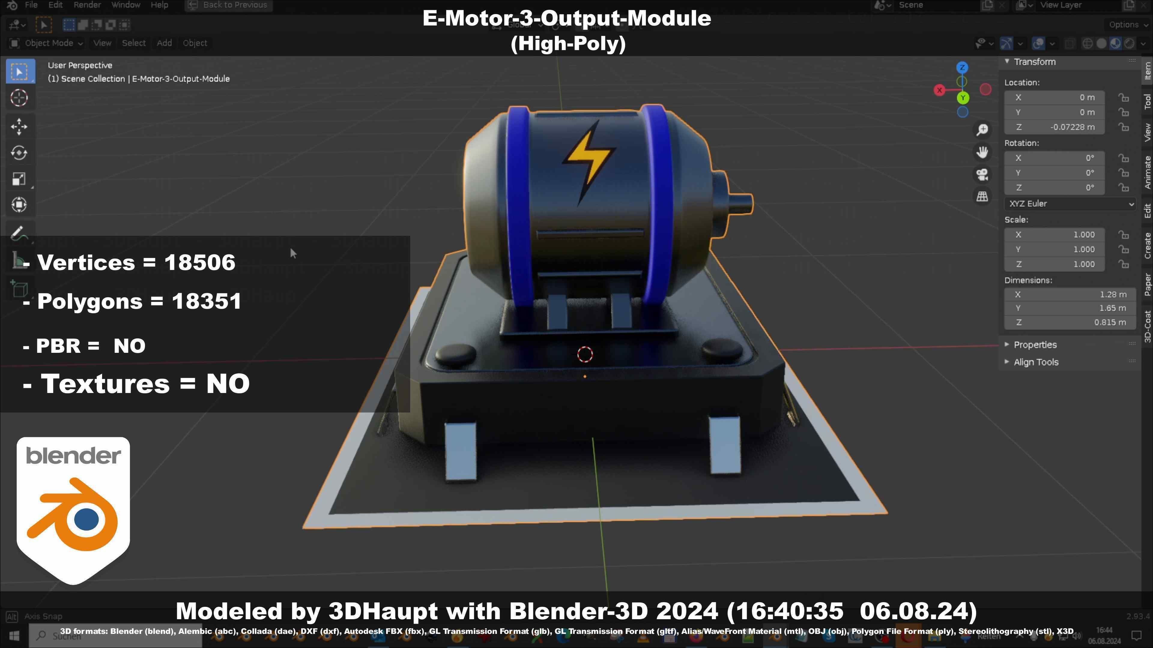E-Motor-3-Output-Module 3D model_6