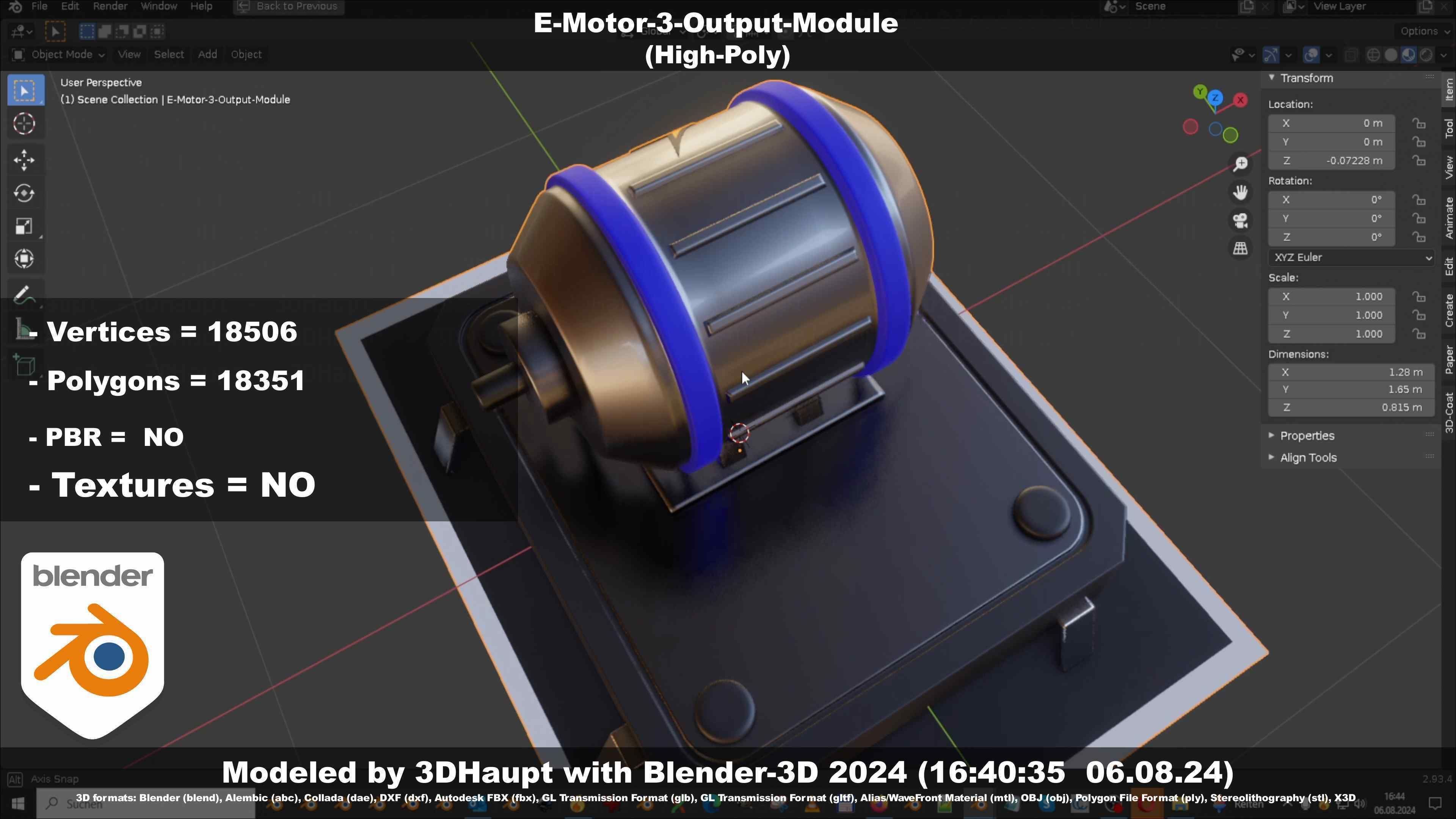 E-Motor-3-Output-Module 3D model_38