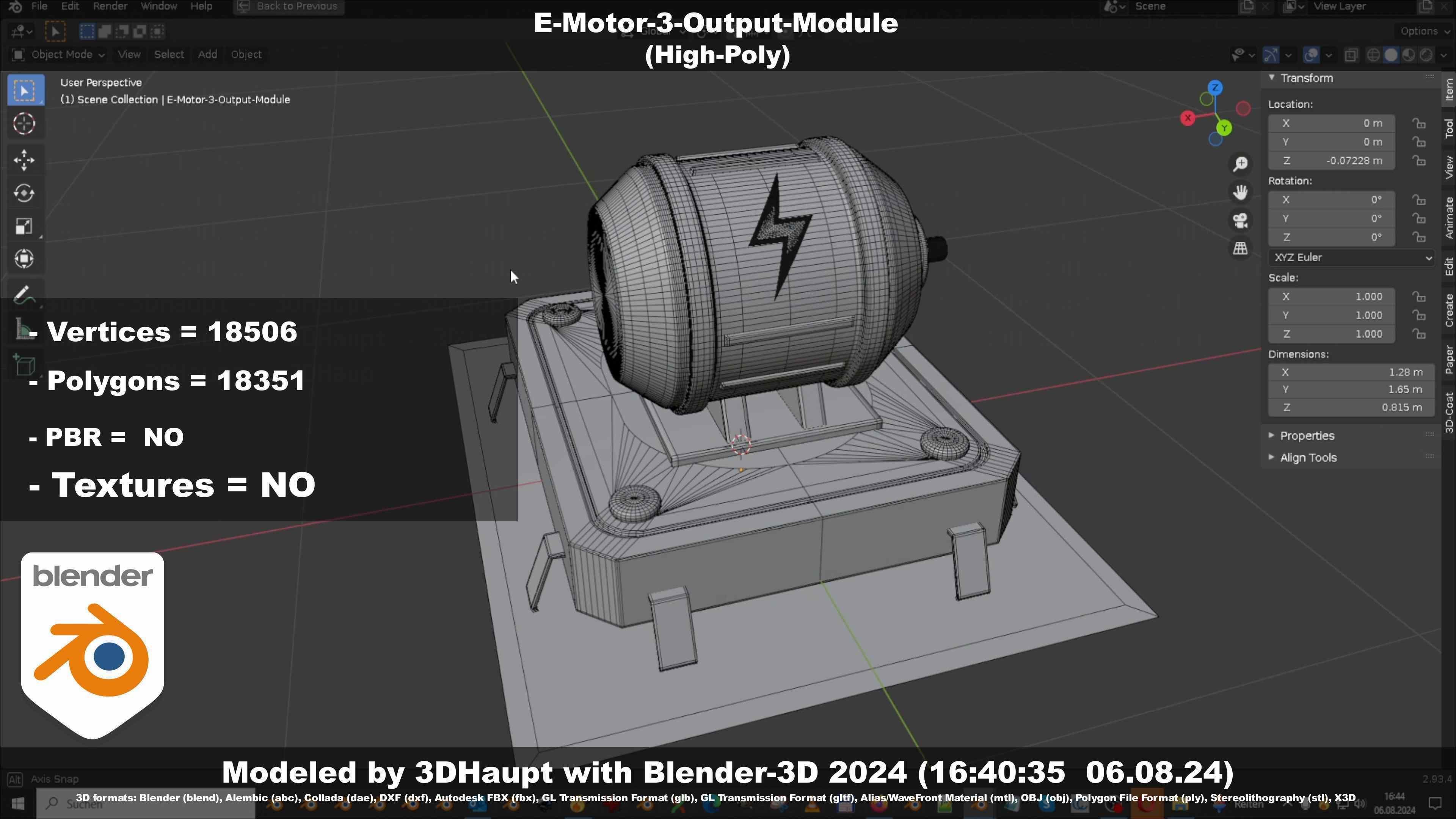 E-Motor-3-Output-Module 3D model_105