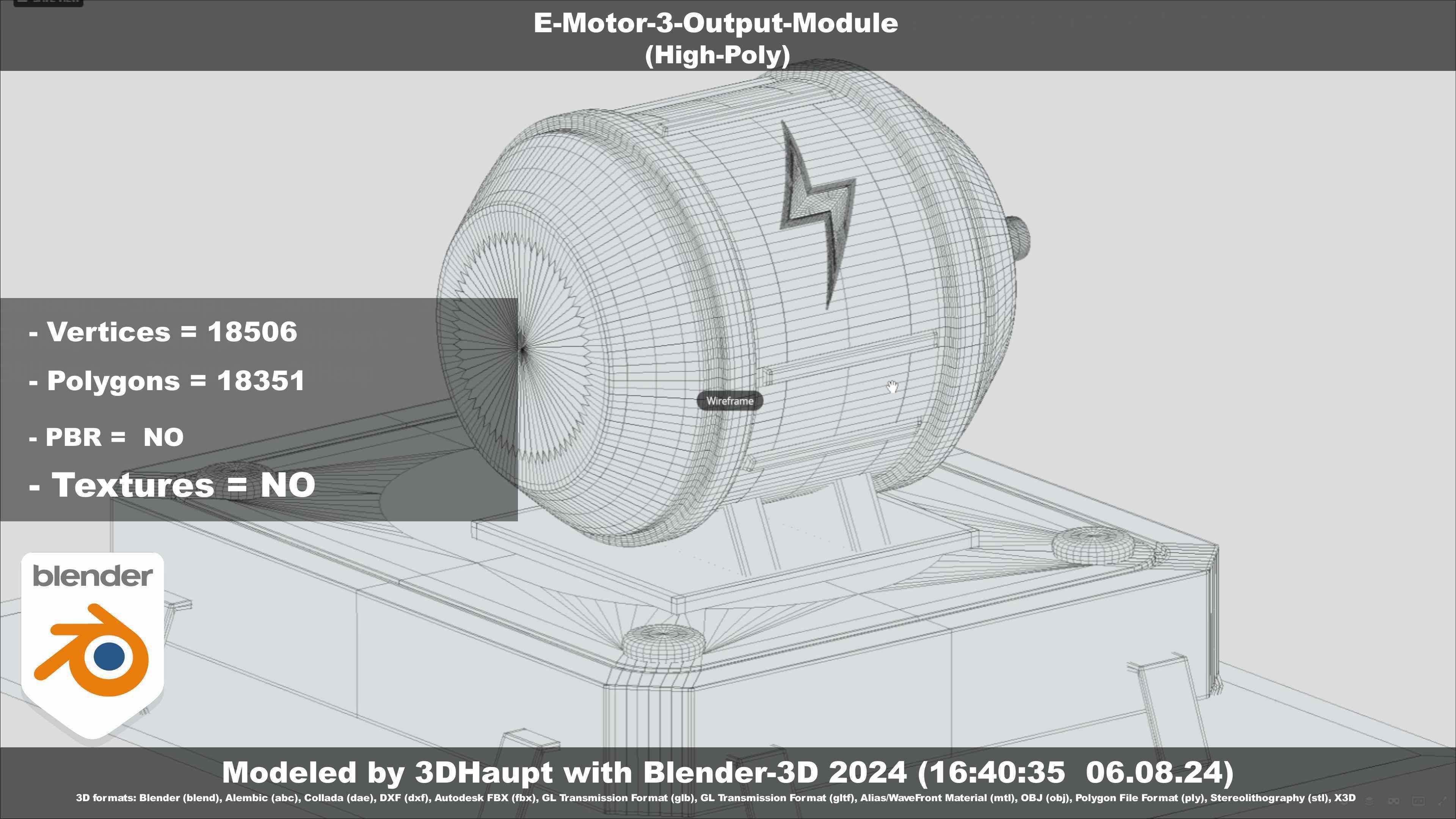 E-Motor-3-Output-Module 3D model_127