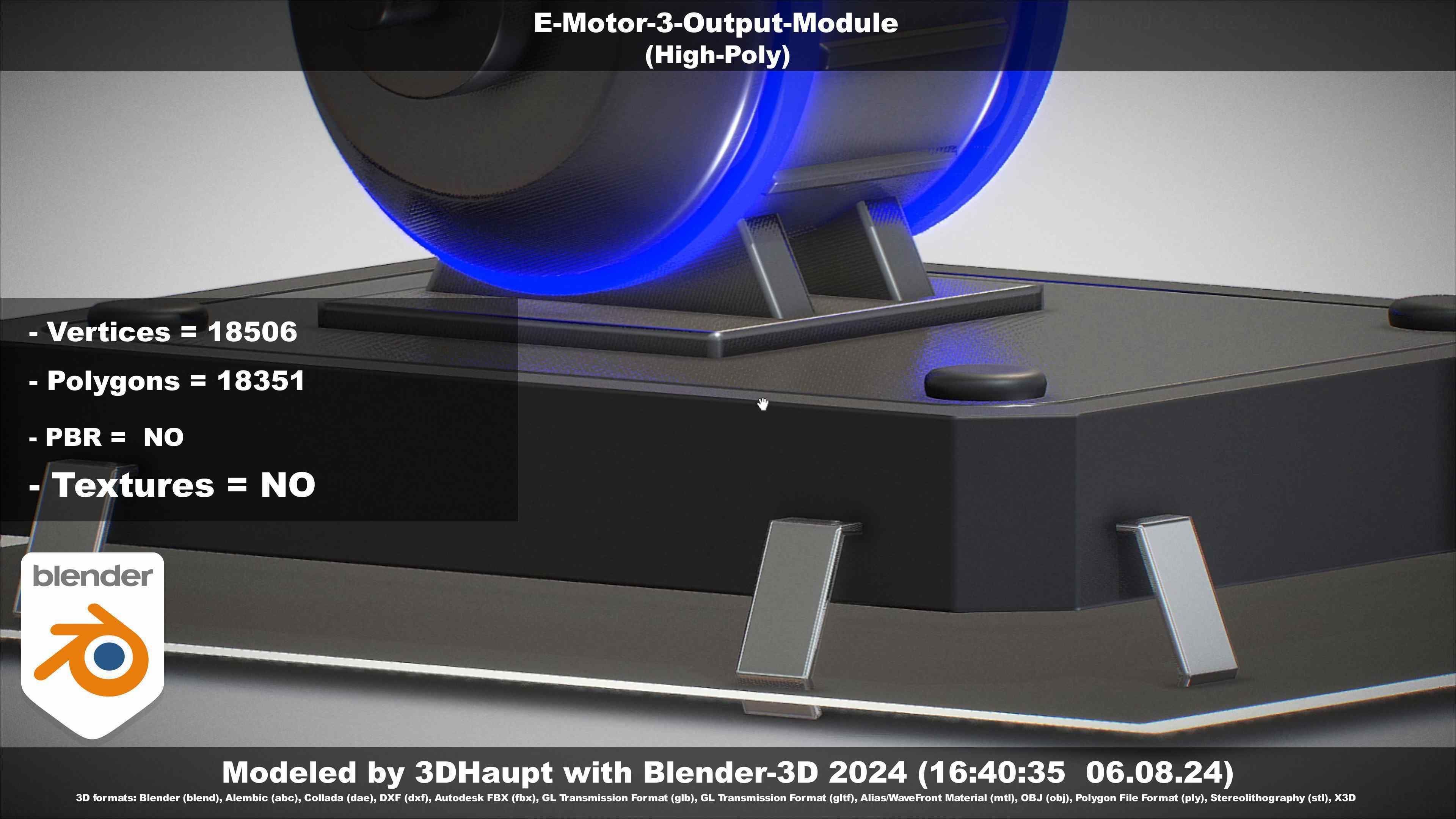 E-Motor-3-Output-Module 3D model_33