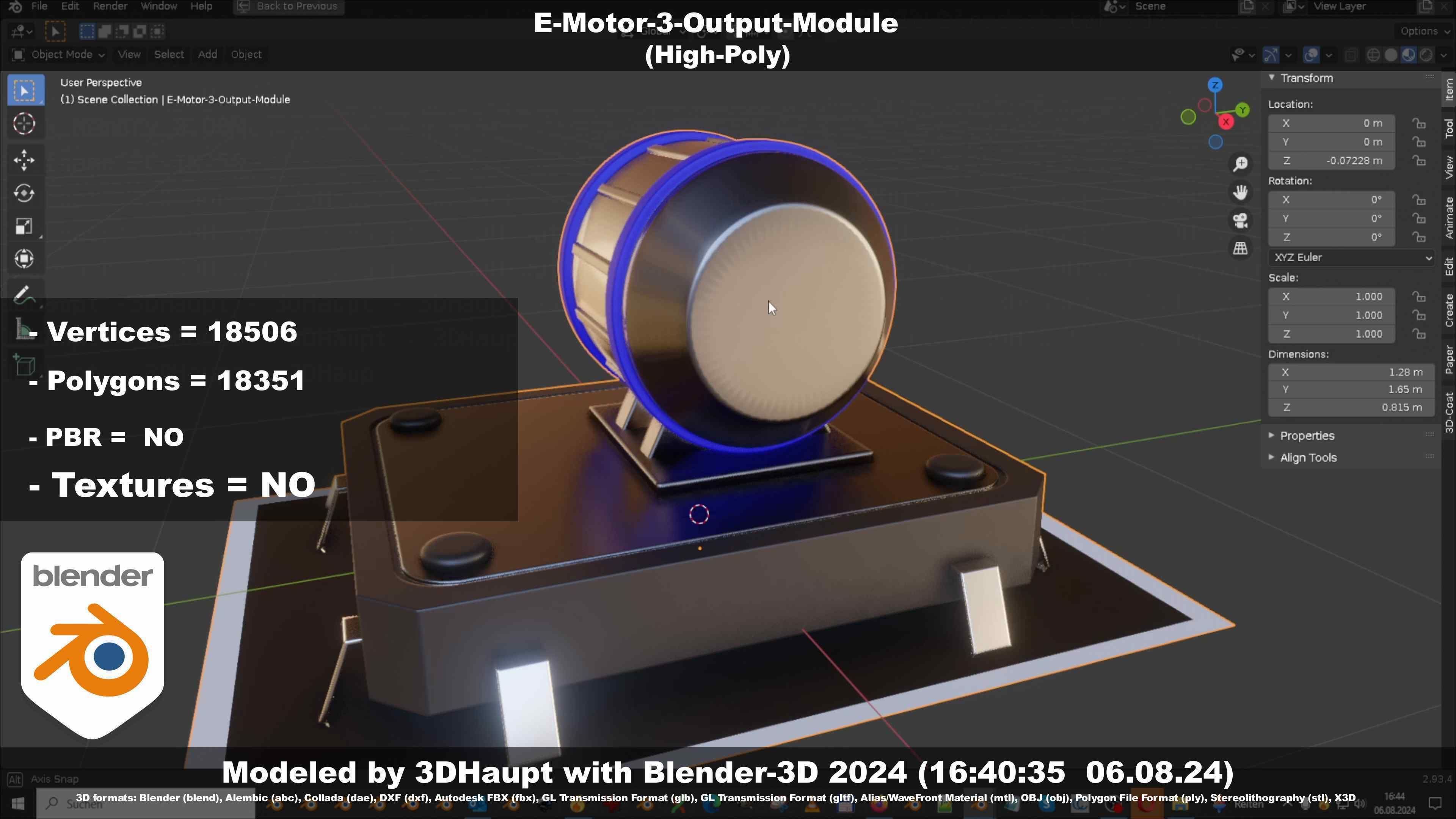 E-Motor-3-Output-Module 3D model_85