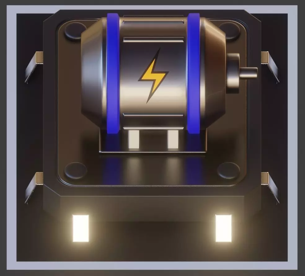 E-Motor-3-Output-Module 3D model_0