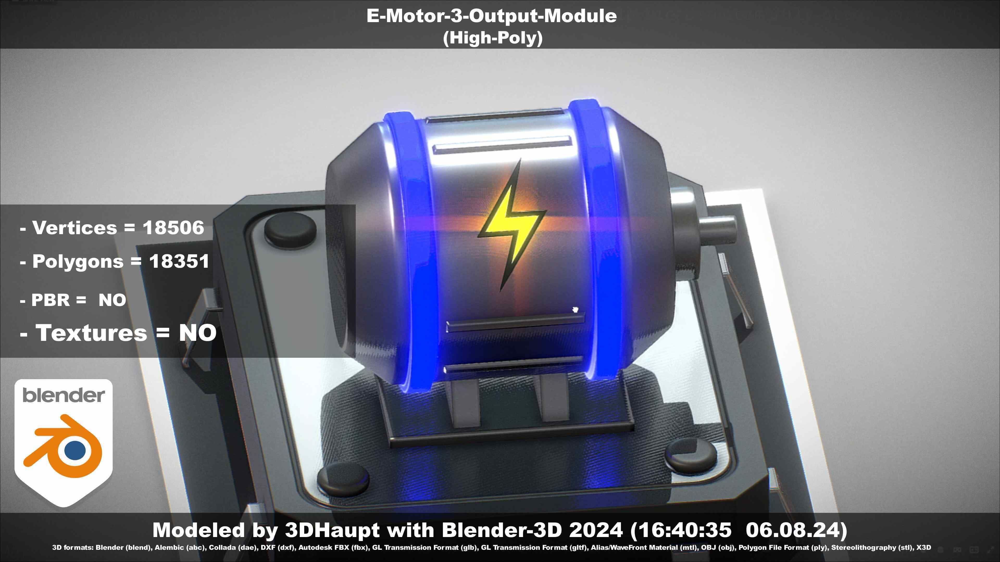 E-Motor-3-Output-Module 3D model_66