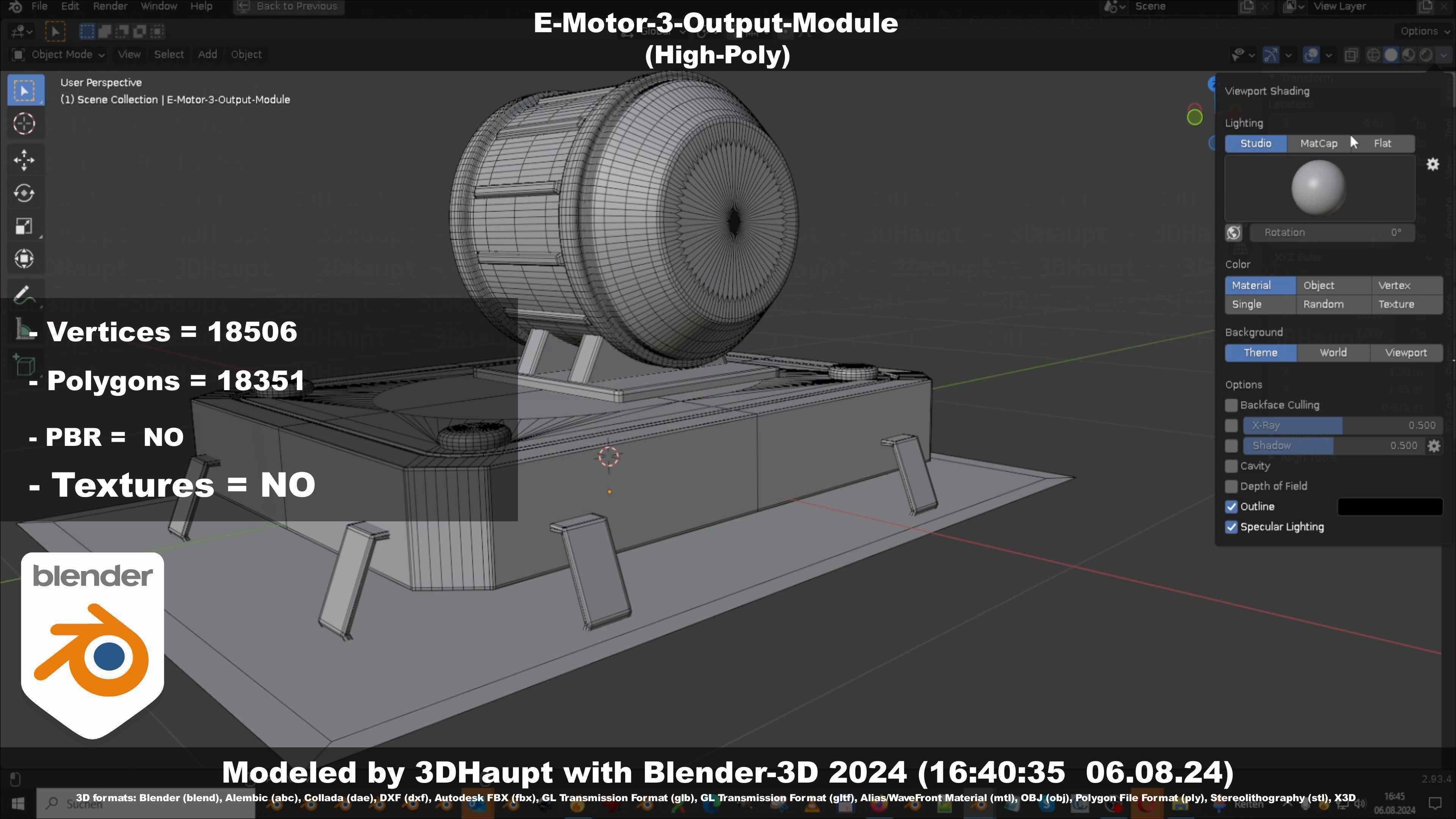 E-Motor-3-Output-Module 3D model_110