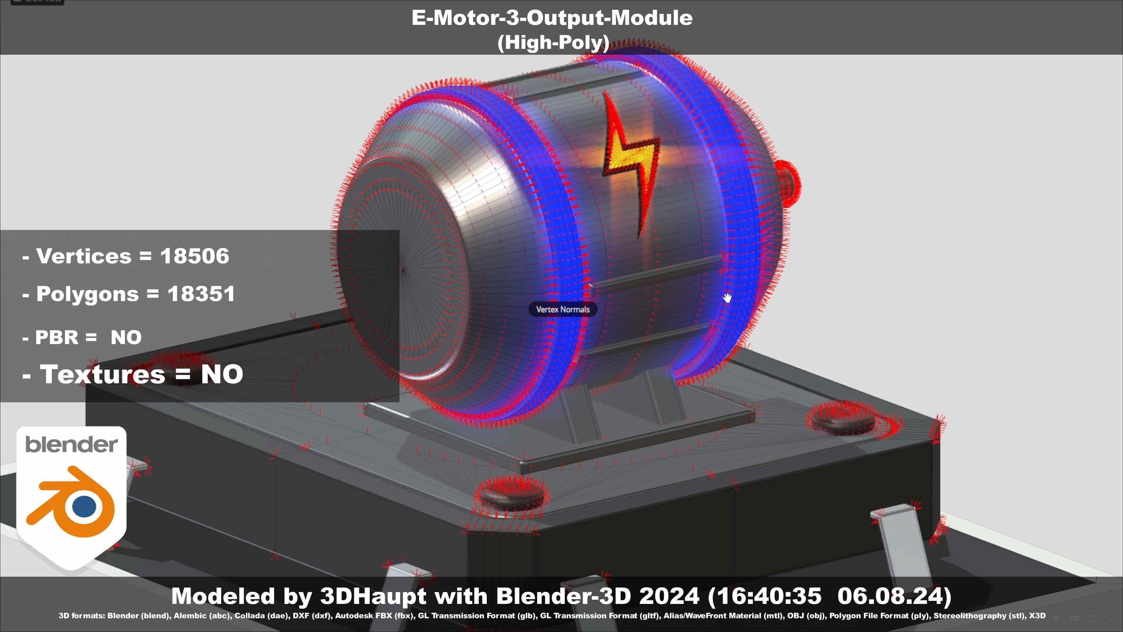 E-Motor-3-Output-Module 3D model_81