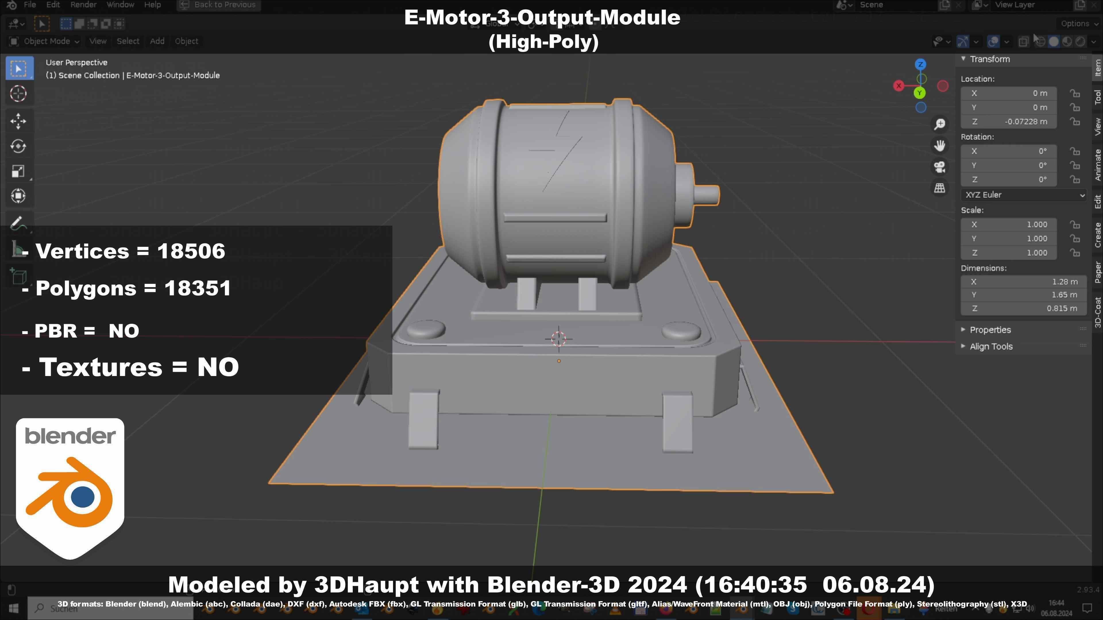 E-Motor-3-Output-Module 3D model_8