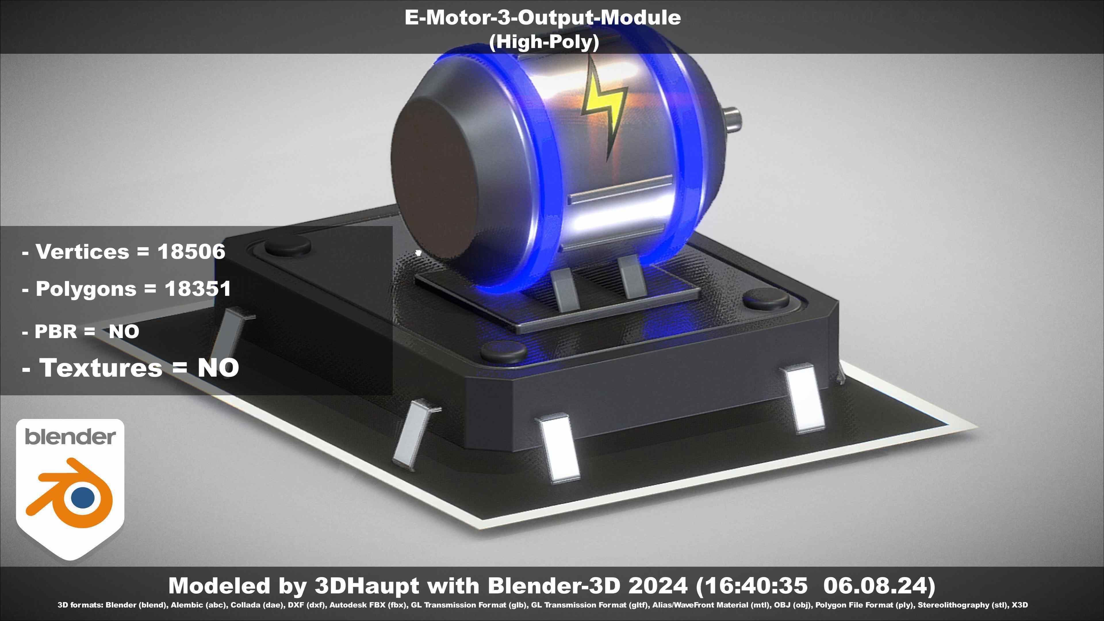 E-Motor-3-Output-Module 3D model_58