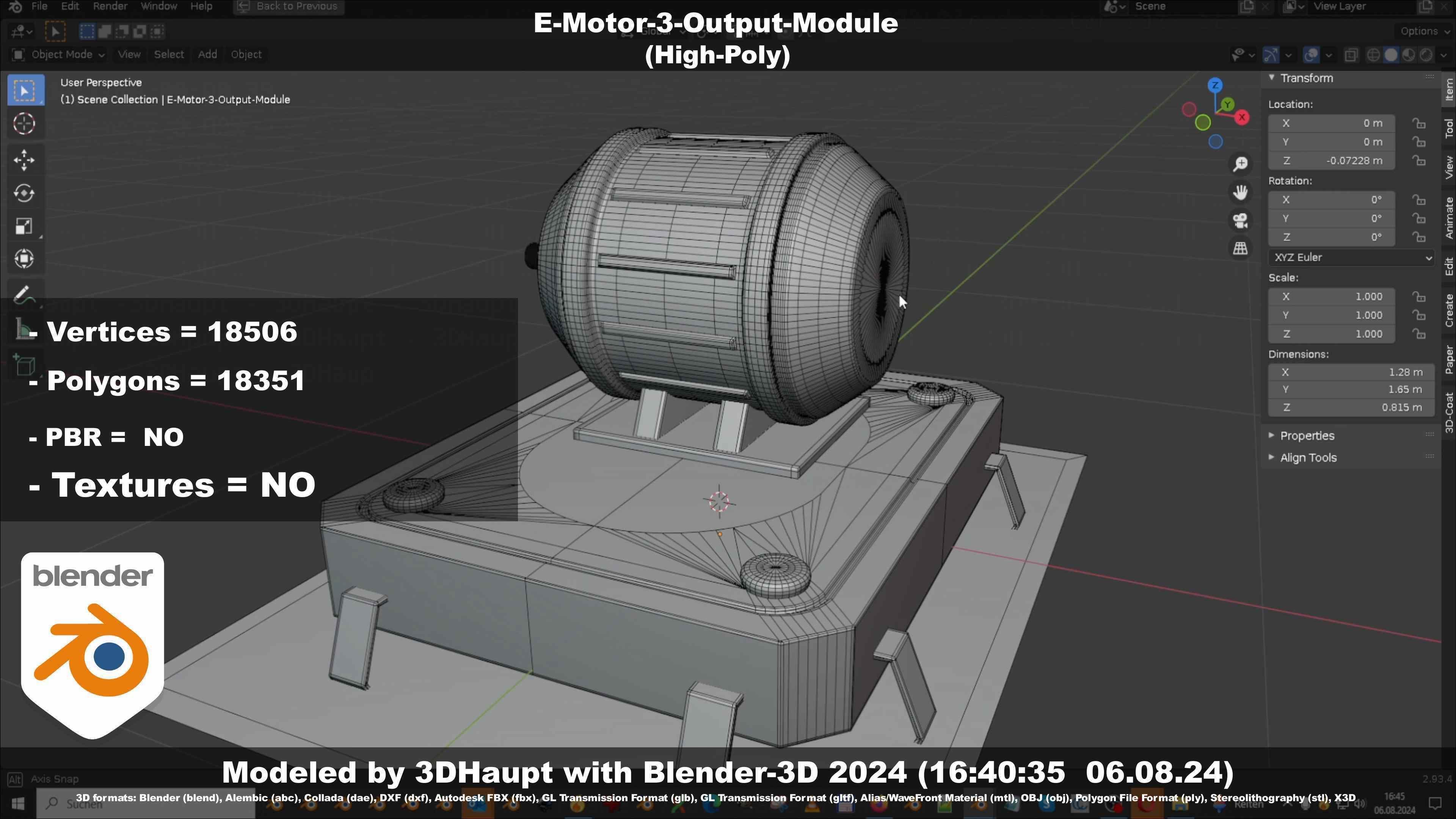 E-Motor-3-Output-Module 3D model_111
