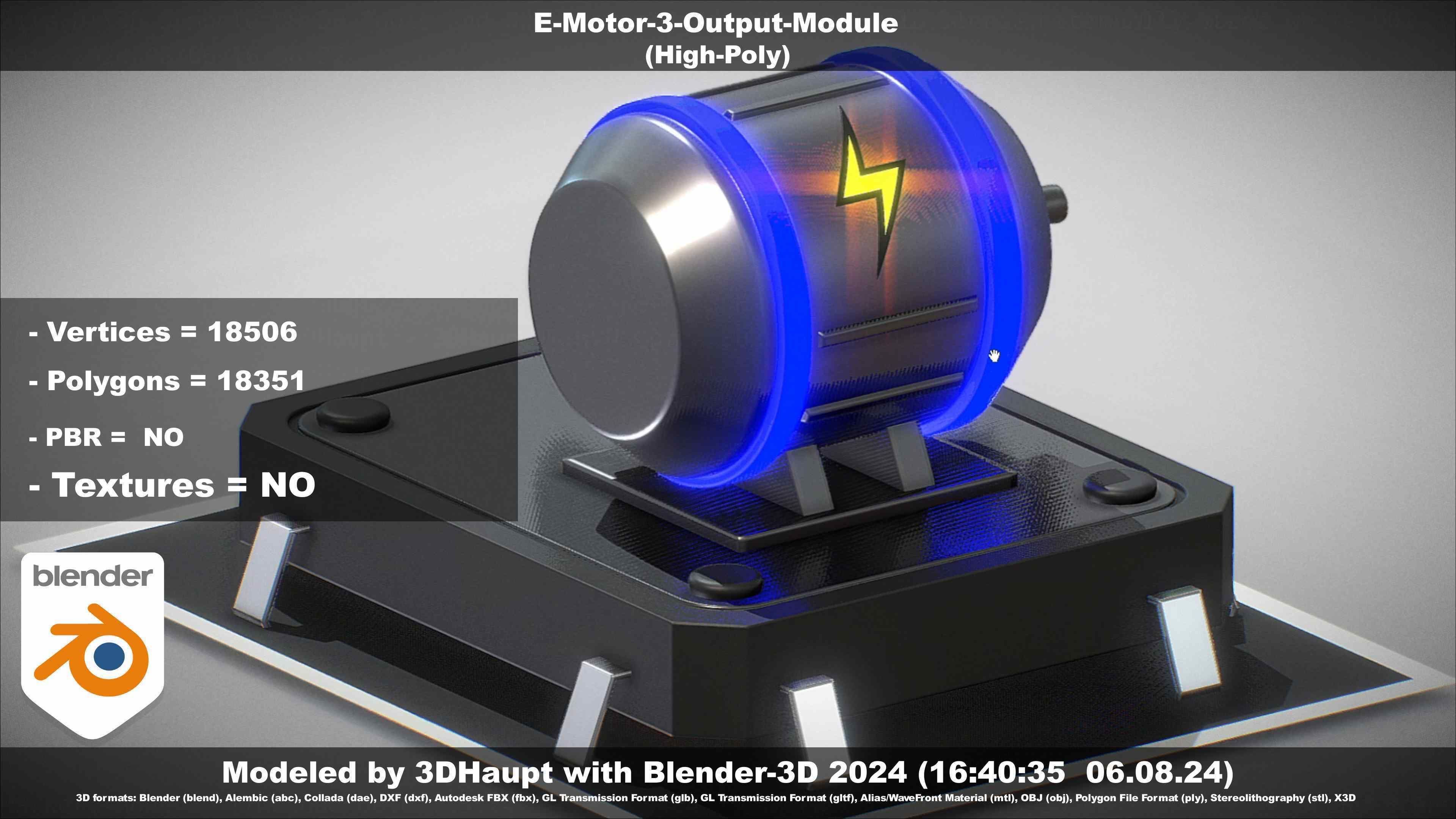E-Motor-3-Output-Module 3D model_70