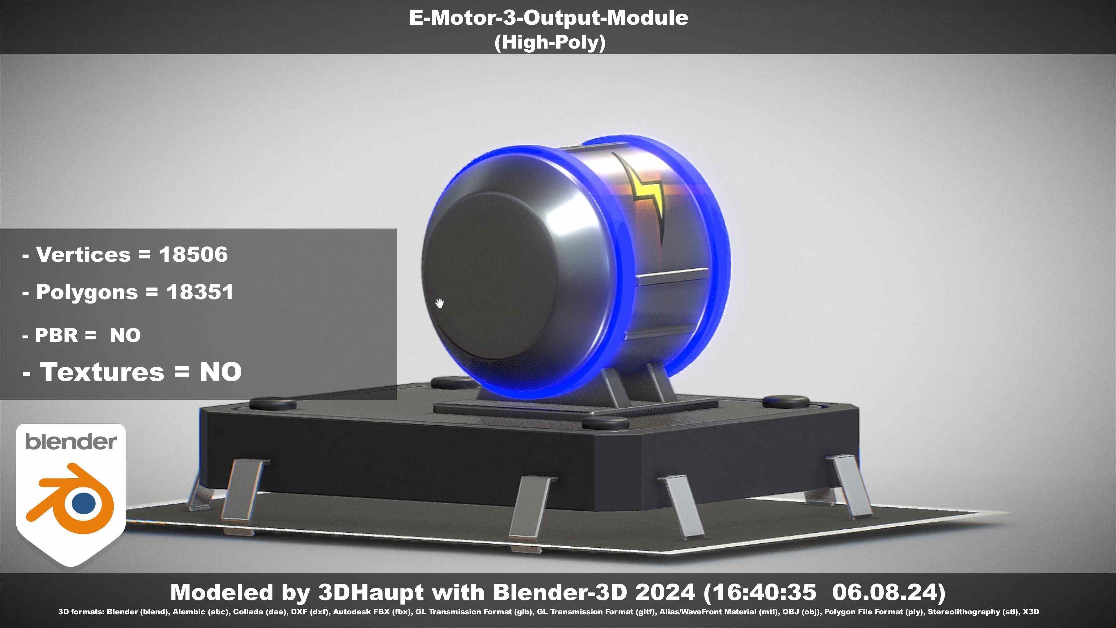 E-Motor-3-Output-Module 3D model_25
