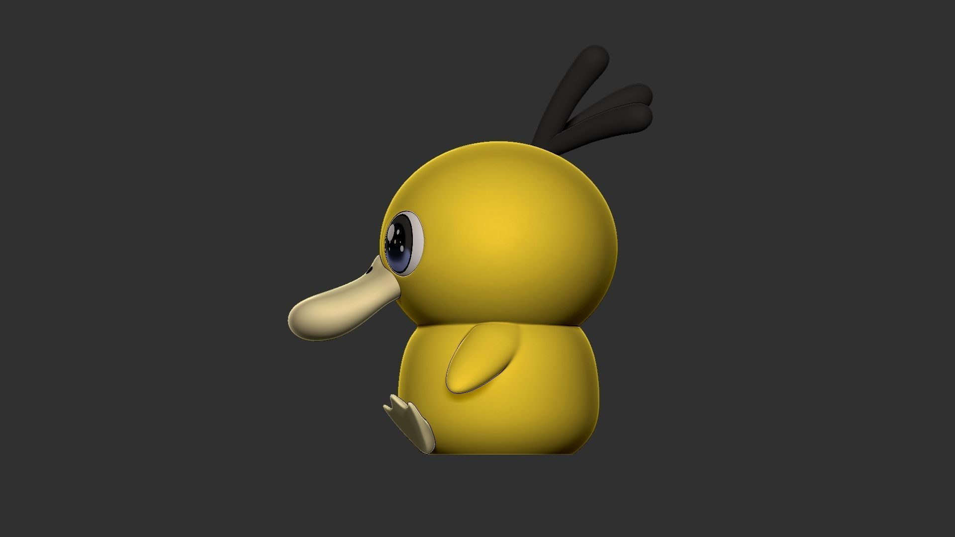 FREE baby psyduck Free 3D print model_3