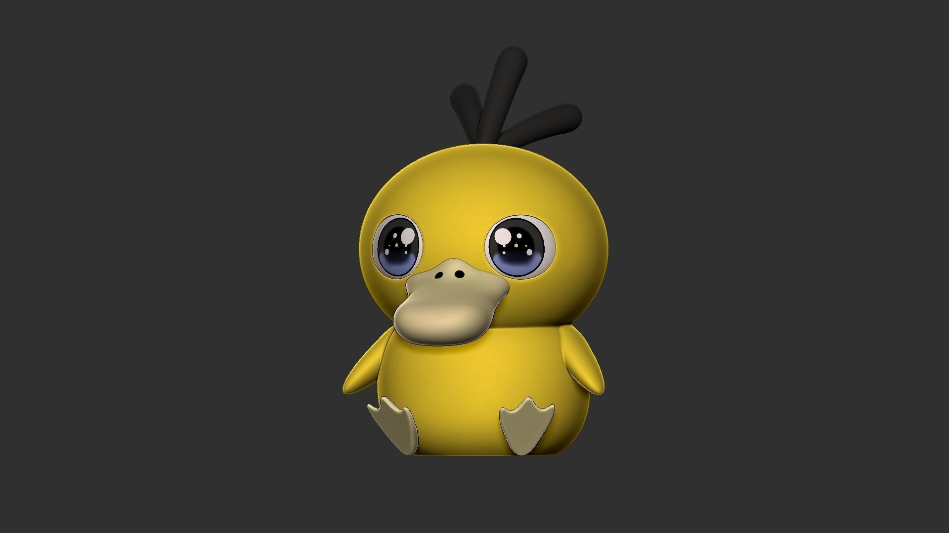 FREE baby psyduck Free 3D print model_1