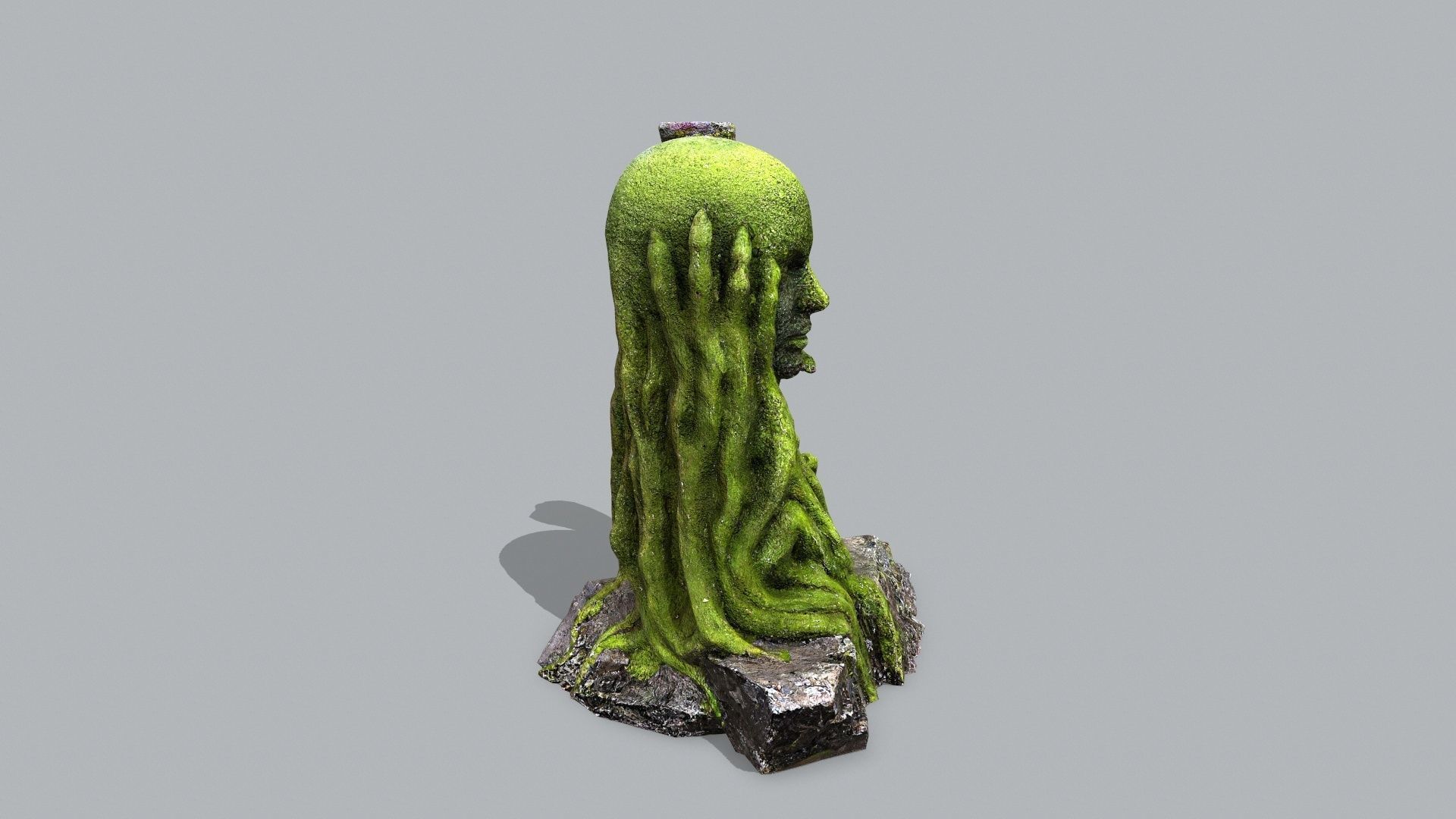 Hands of the devil Low-poly 3D model_8