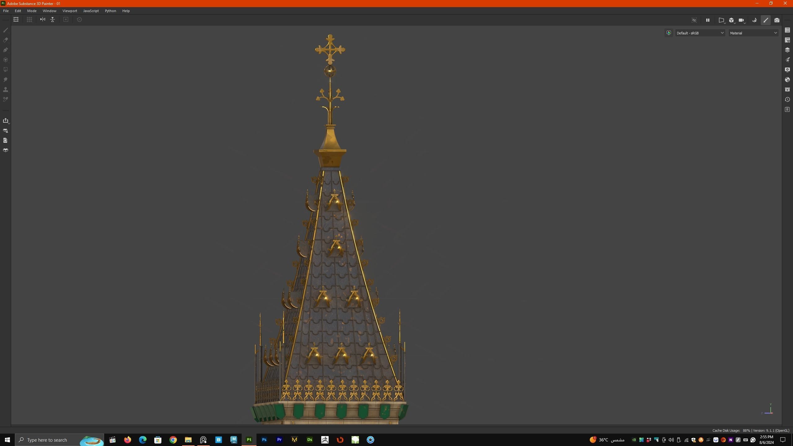 Palace of Westminster and Big Ben 3D model_18
