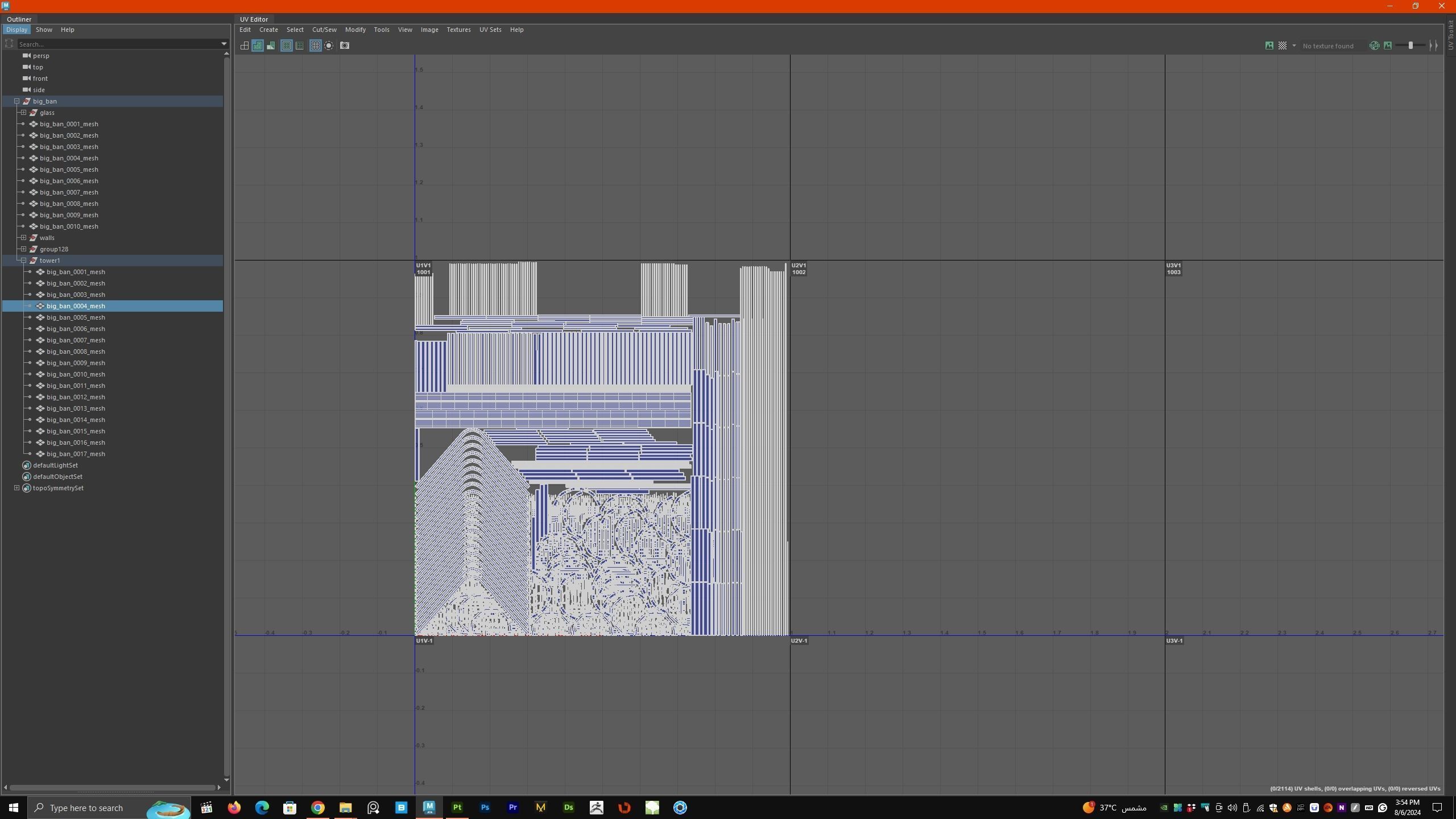 Palace of Westminster and Big Ben 3D model_43