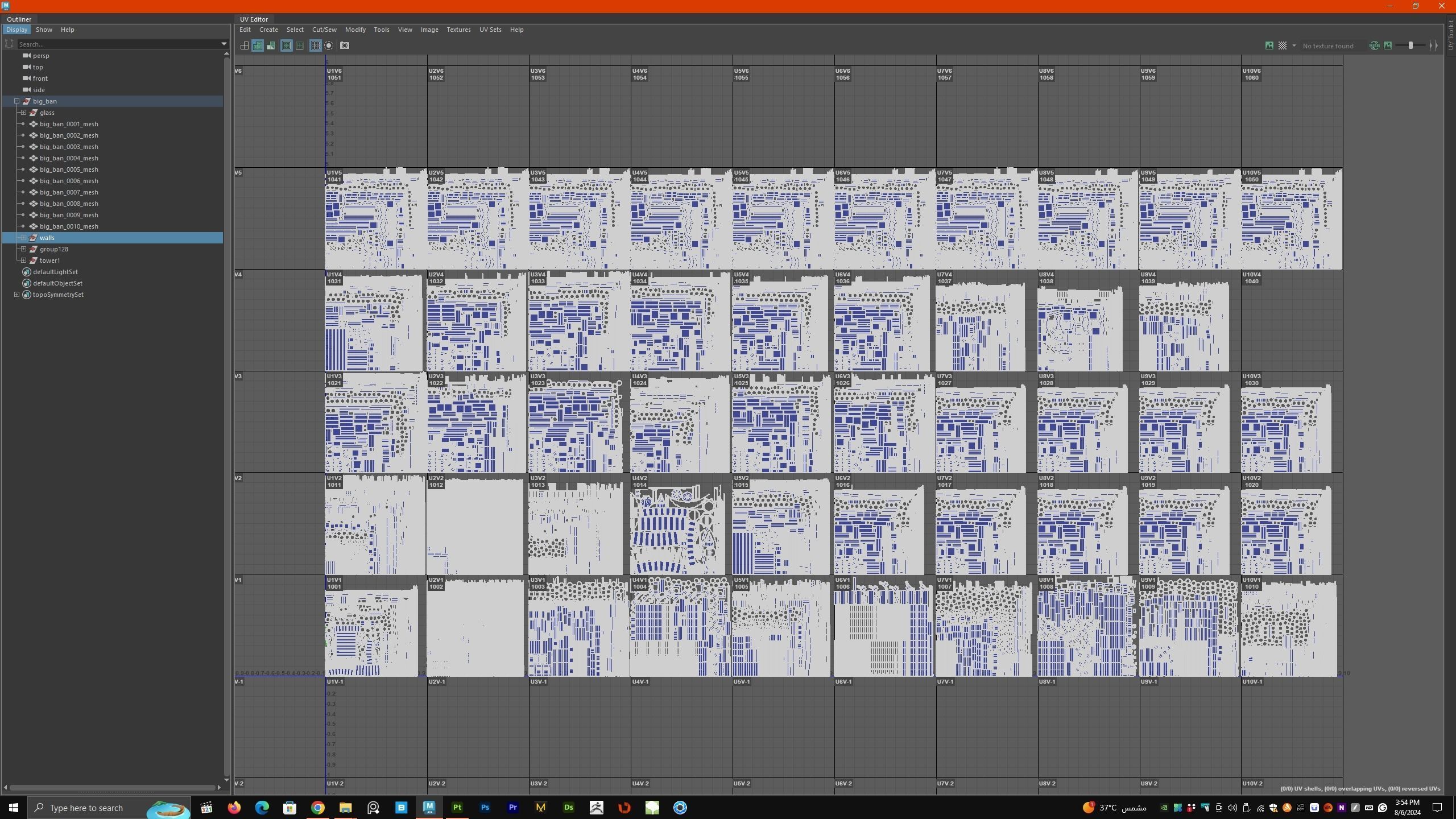 Palace of Westminster and Big Ben 3D model_41