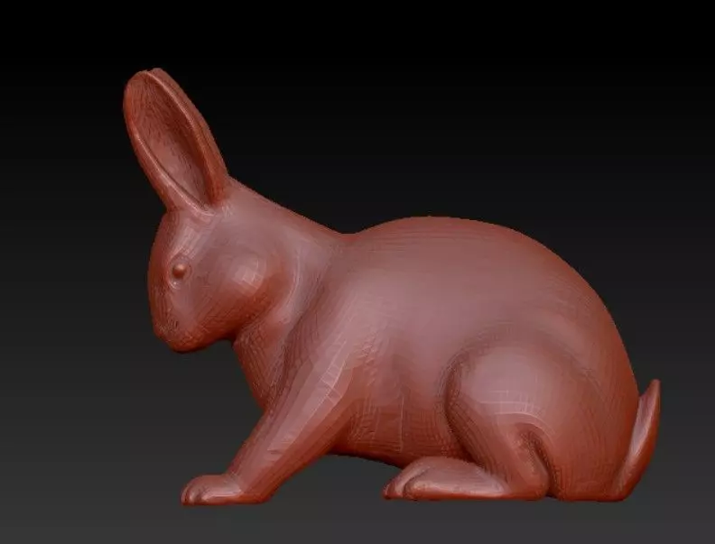 3D model Rabbit 3D print model_0