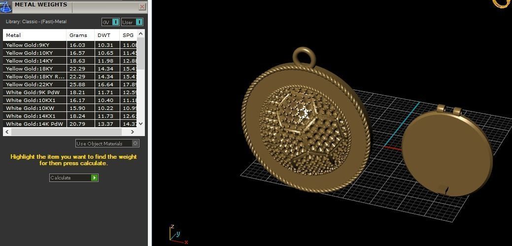Pendant ball Model 5997 3D print model_6