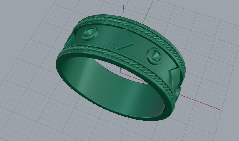 Ring Model 5990 3D print model_2