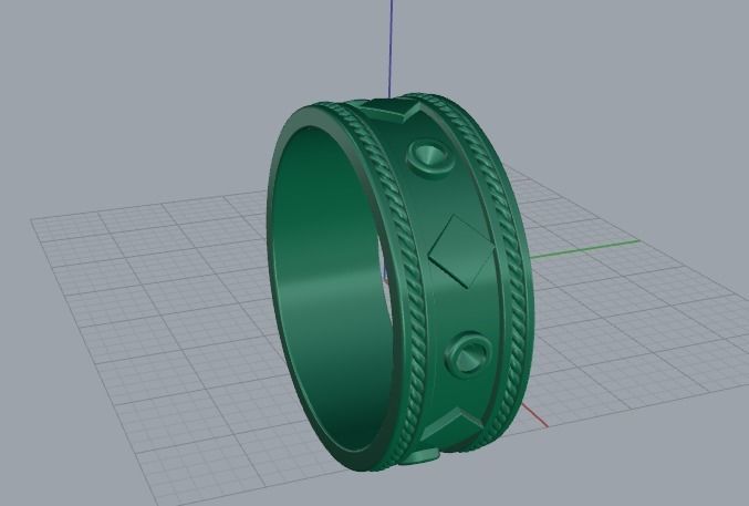 Ring Model 5990 3D print model_4