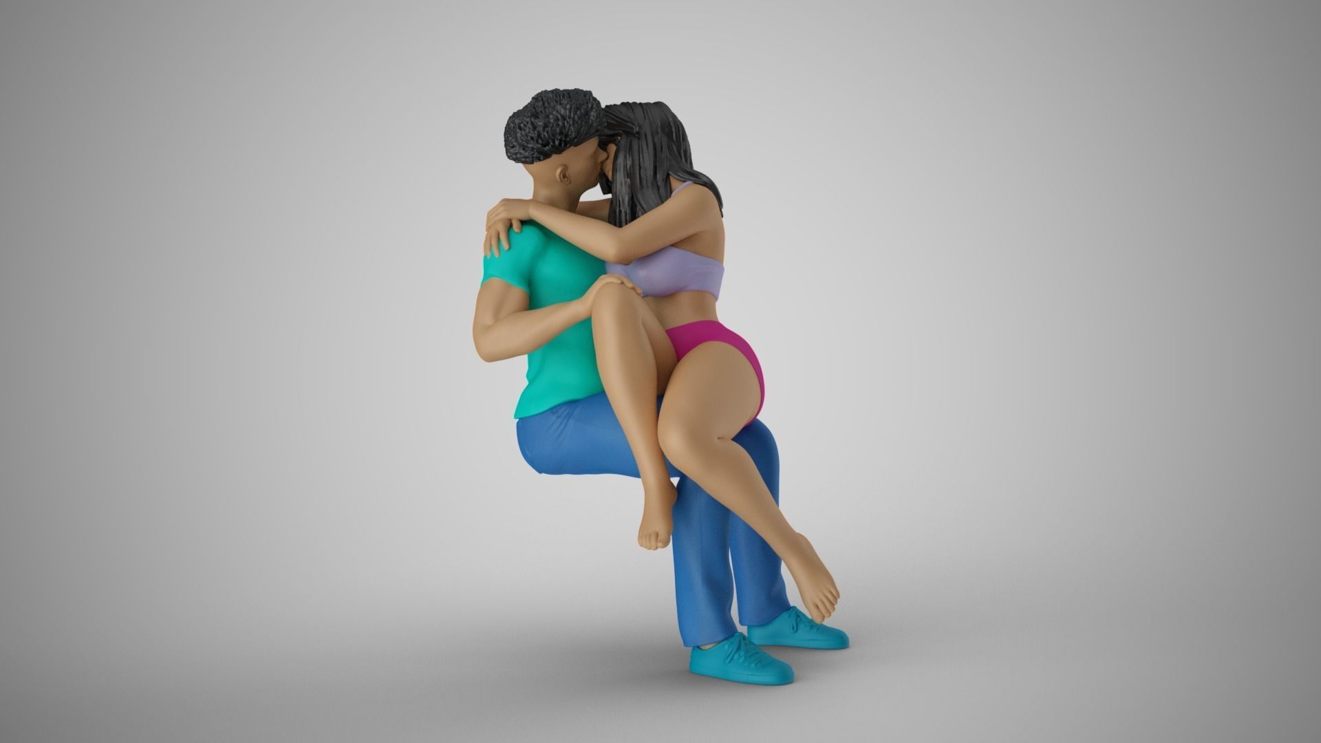 Cheek by Jowl 2 3D print model_4