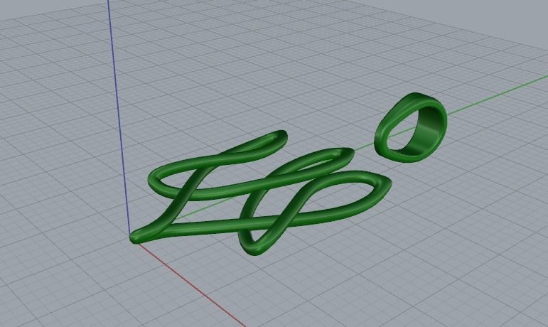 Pendant Model 5982 3D print model_4