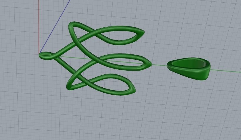 Pendant Model 5982 3D print model_5