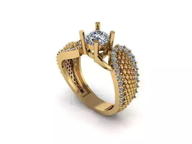 amazing solitair ring 