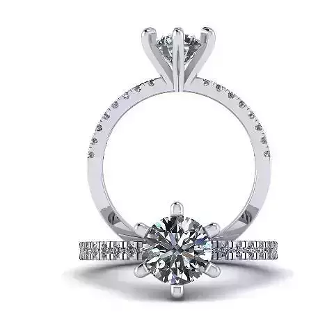 Solitaire ring Model 5973