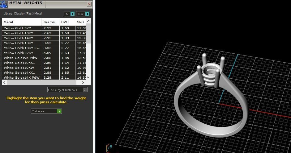 Solitaire ring Model 5965 3D print model_6