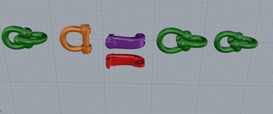 Bracelet Model 5962 3D print model_4