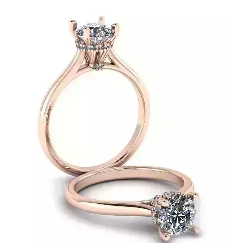Solitaire ring Model 5959