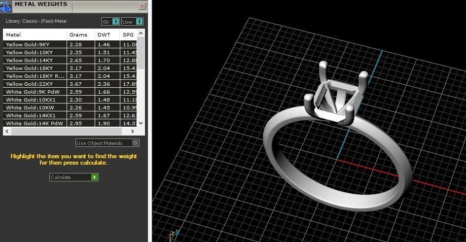 Solitaire ring Model 5954 3D print model_6