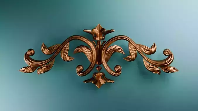 Ornament Element  Free 3D model