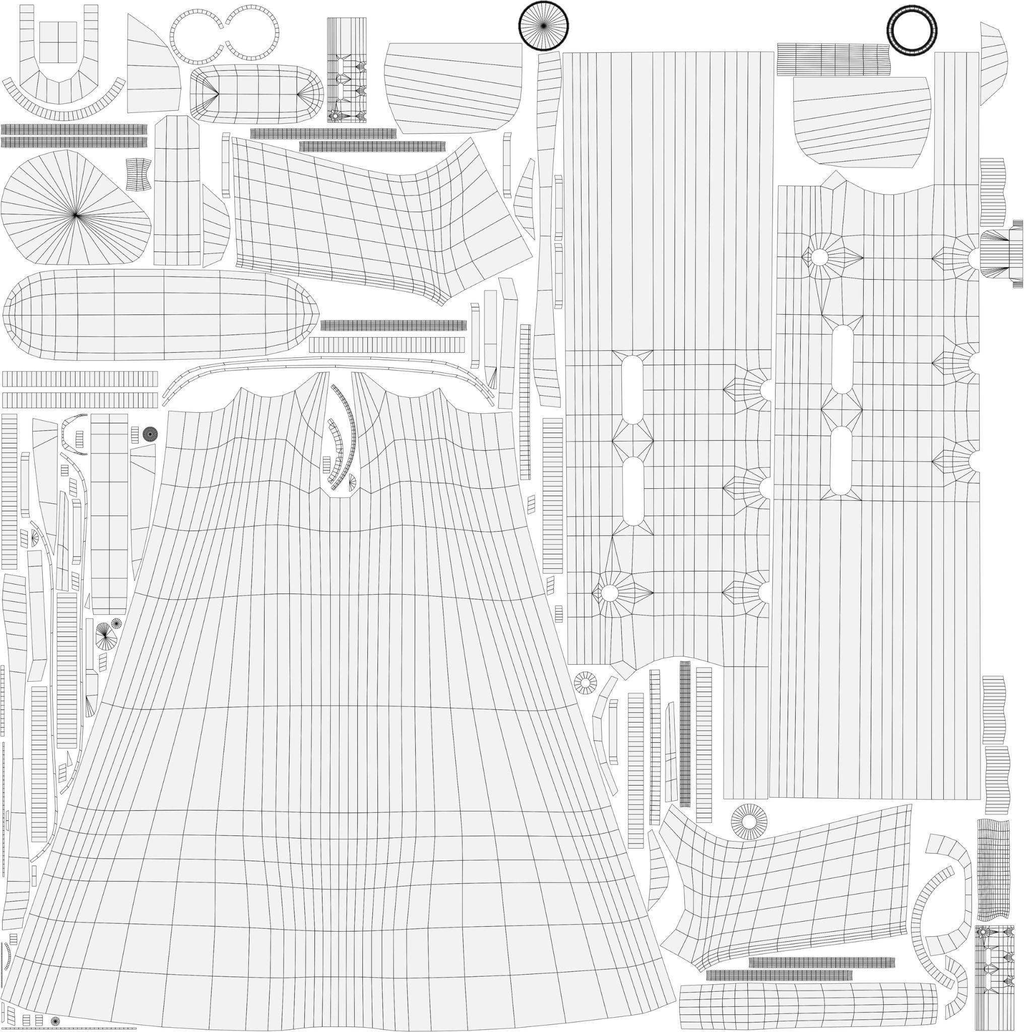 L1A1 Rifle Low-poly 3D model_12