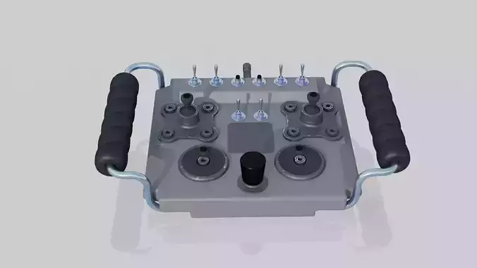Remote Control Low-poly 3D model