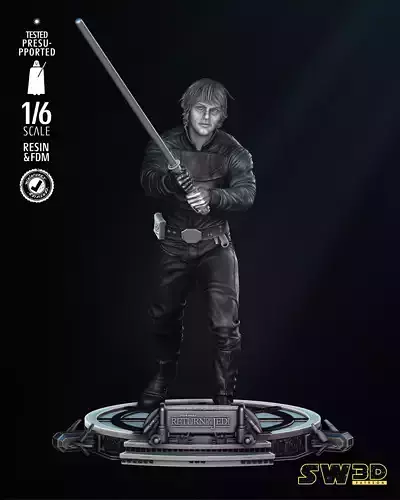 STAR WARS Luke Skywalker Sculpture