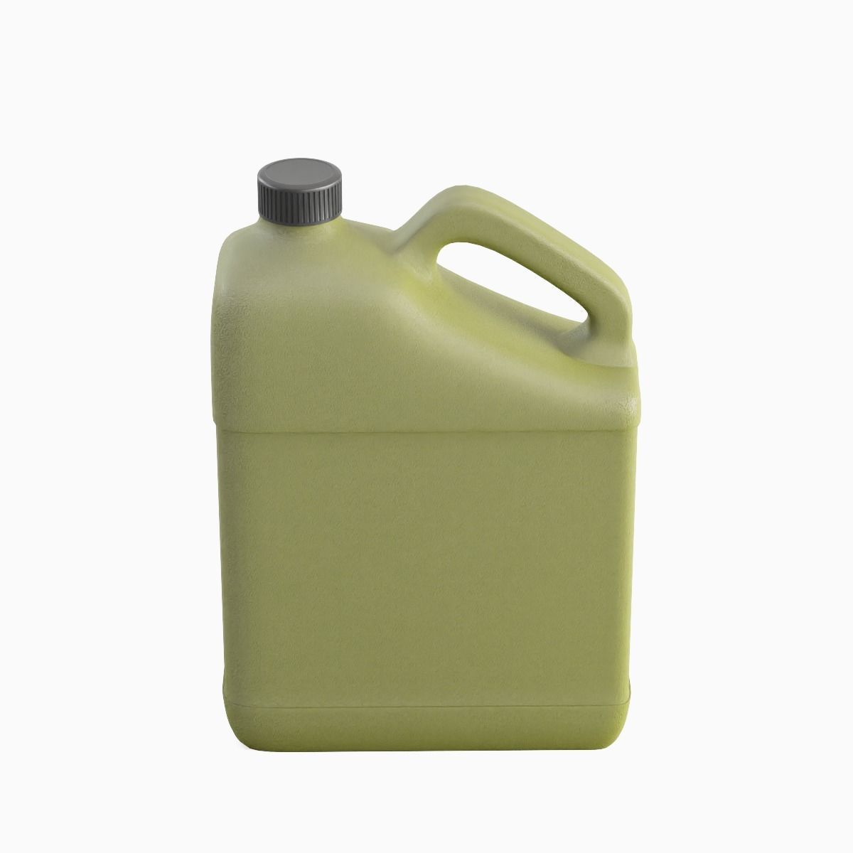 Grainy Plastic Canister 03 3D model_4